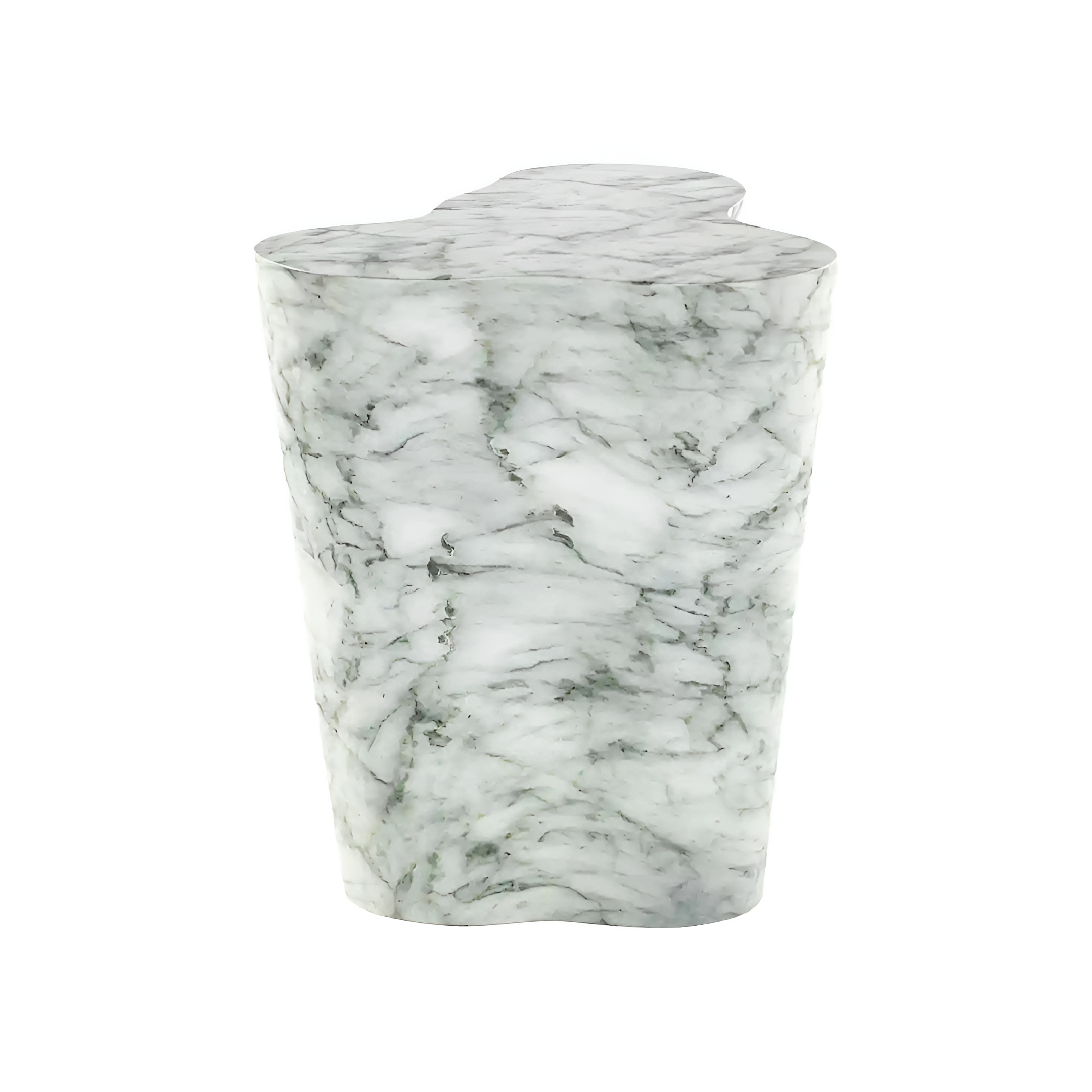 WHITE ROCKYARD Outdoor Side Table