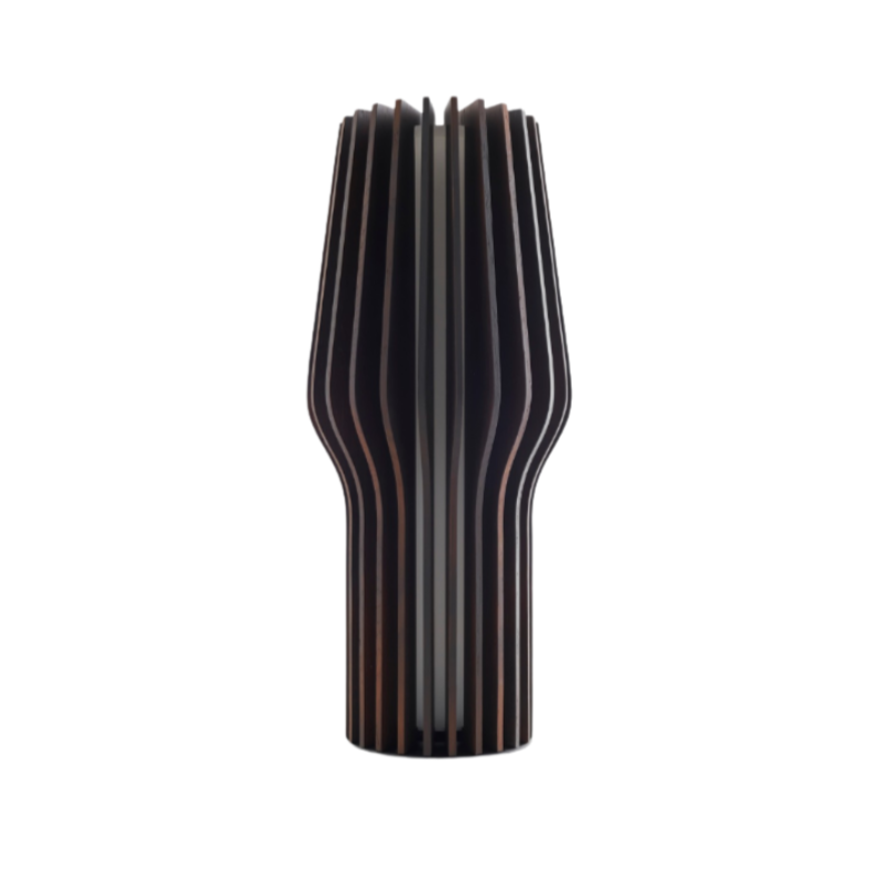 RADIANT portable lamp smoked oak
