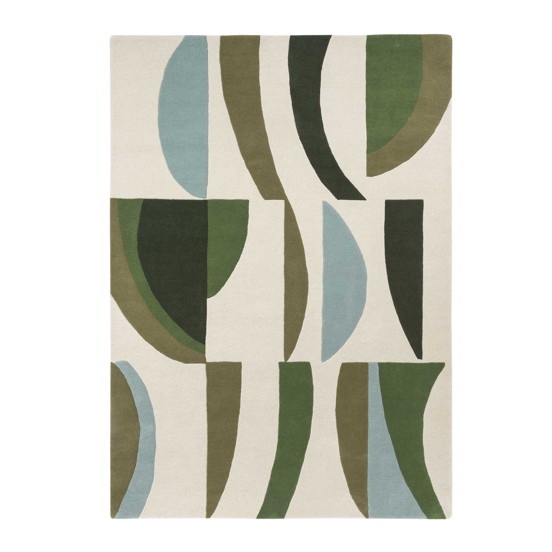 Torillo Emelld Azul beige-green rug