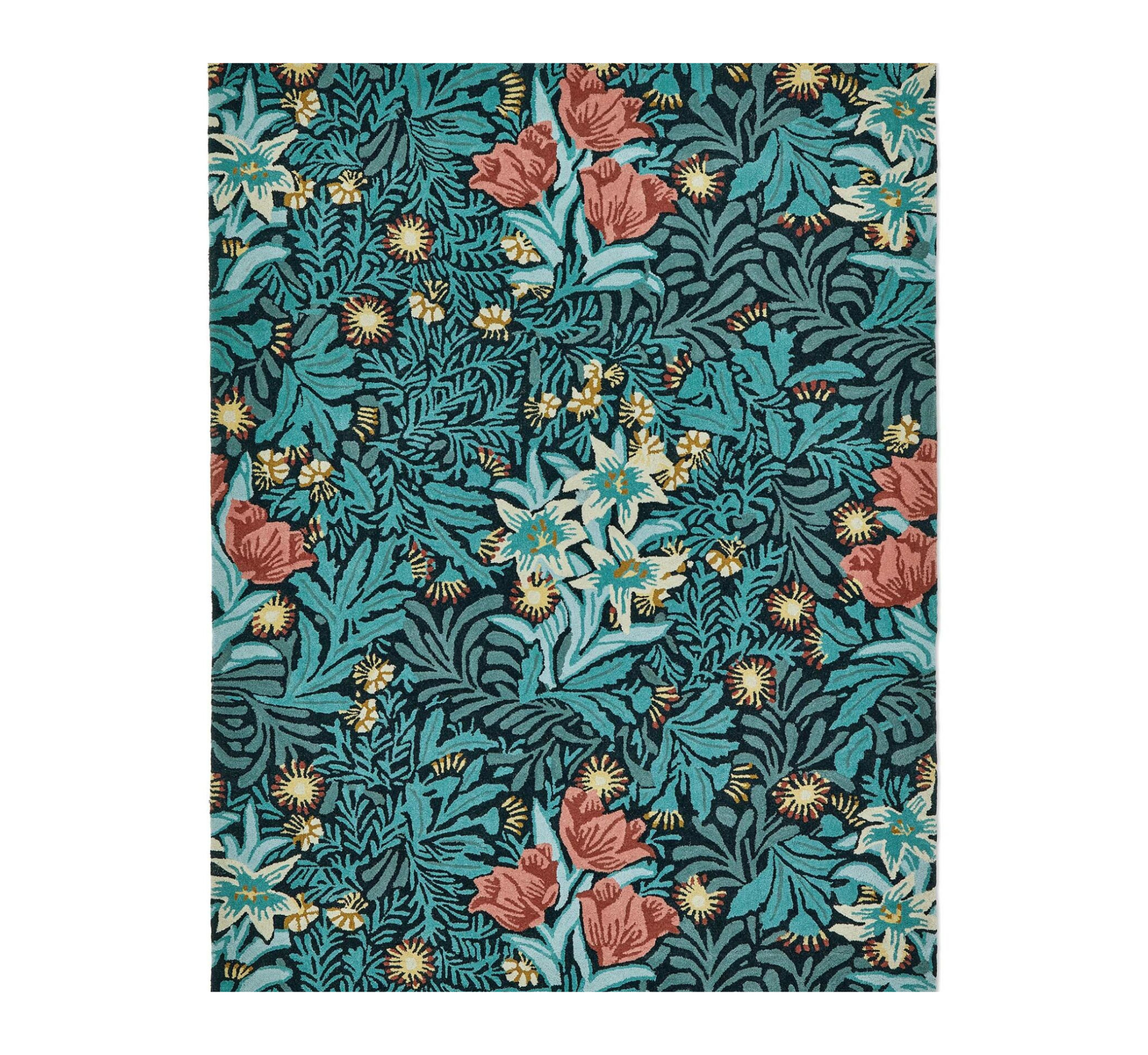 MOrew rug - Bower Indigo Turquoise