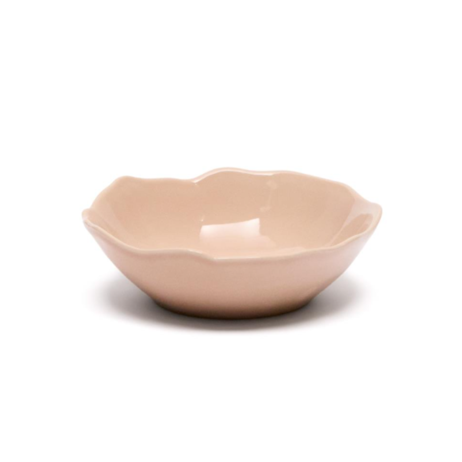 TIRAYA Pink Ceramic Bowl