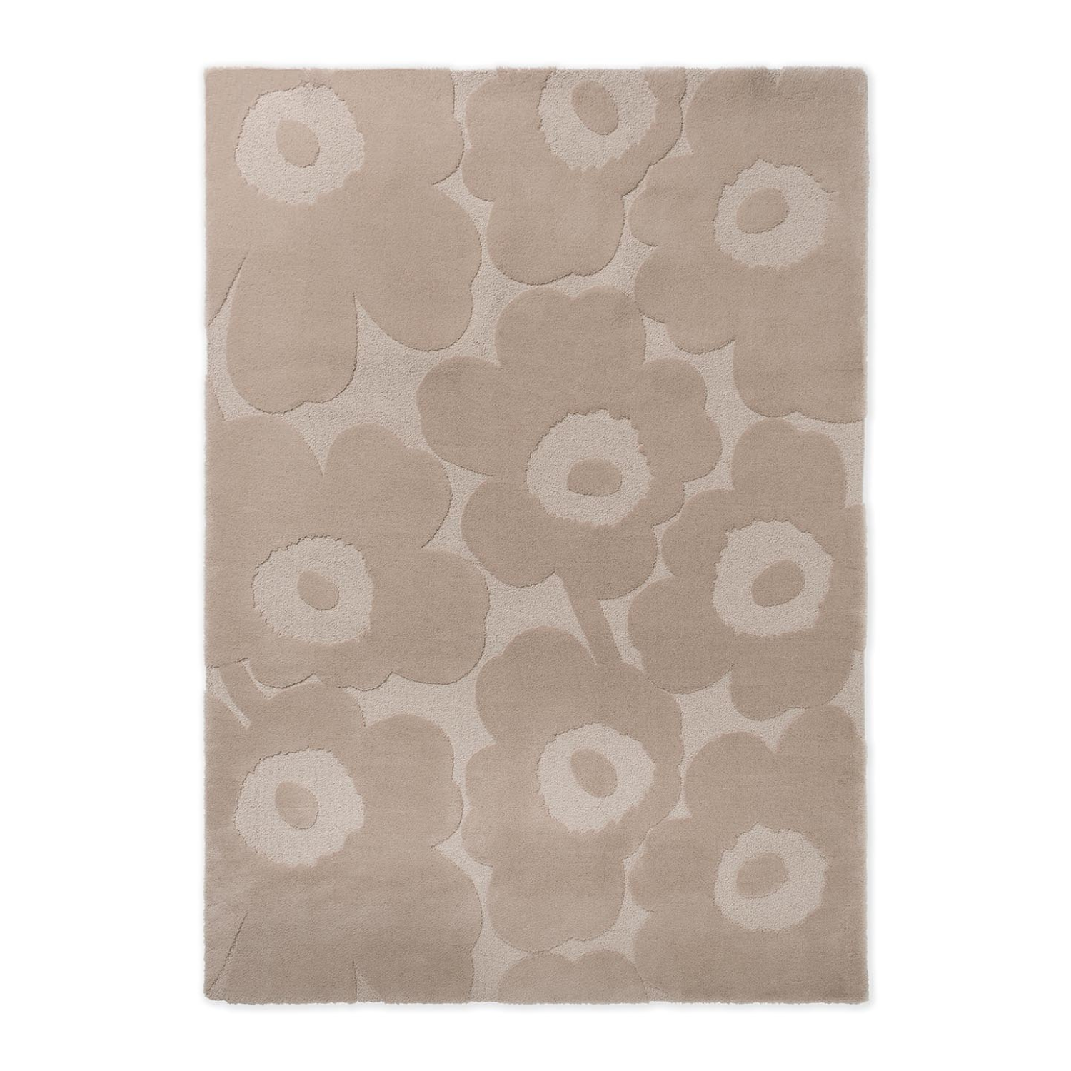 Wollteppich einzigartiger Beige