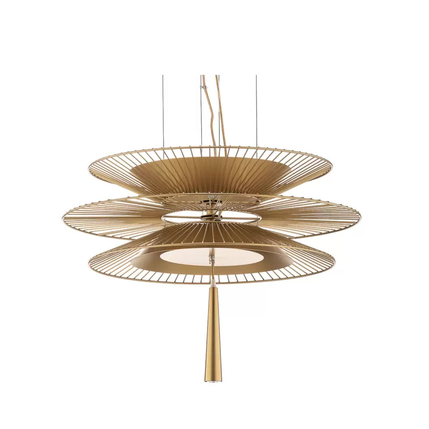 Schwerkraft II Zloty Hanging Lampe