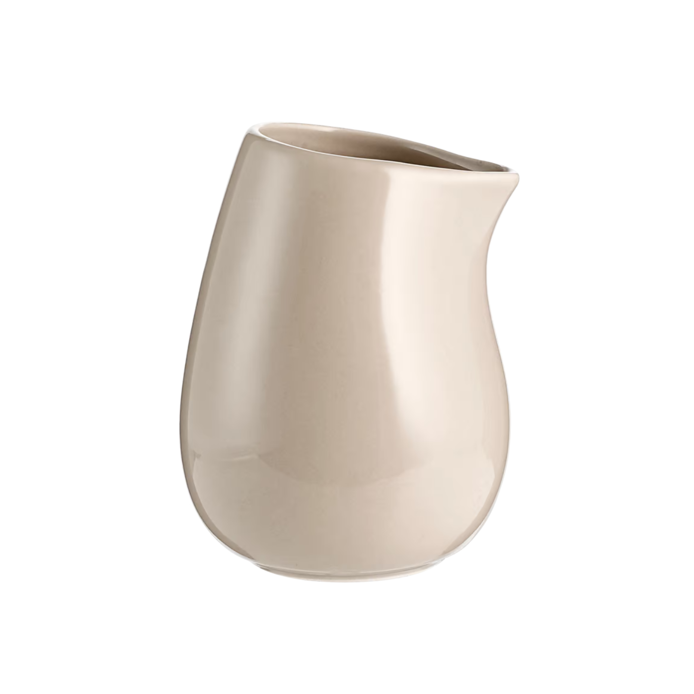 Arcs kan met beige porselein