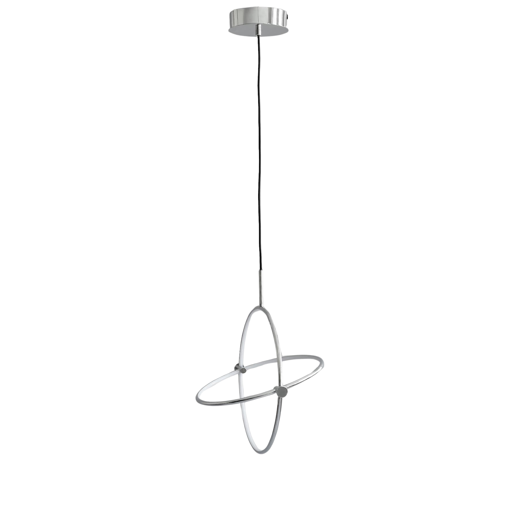 Lampa wisząca MARU srebrny – styl minimalistyczny