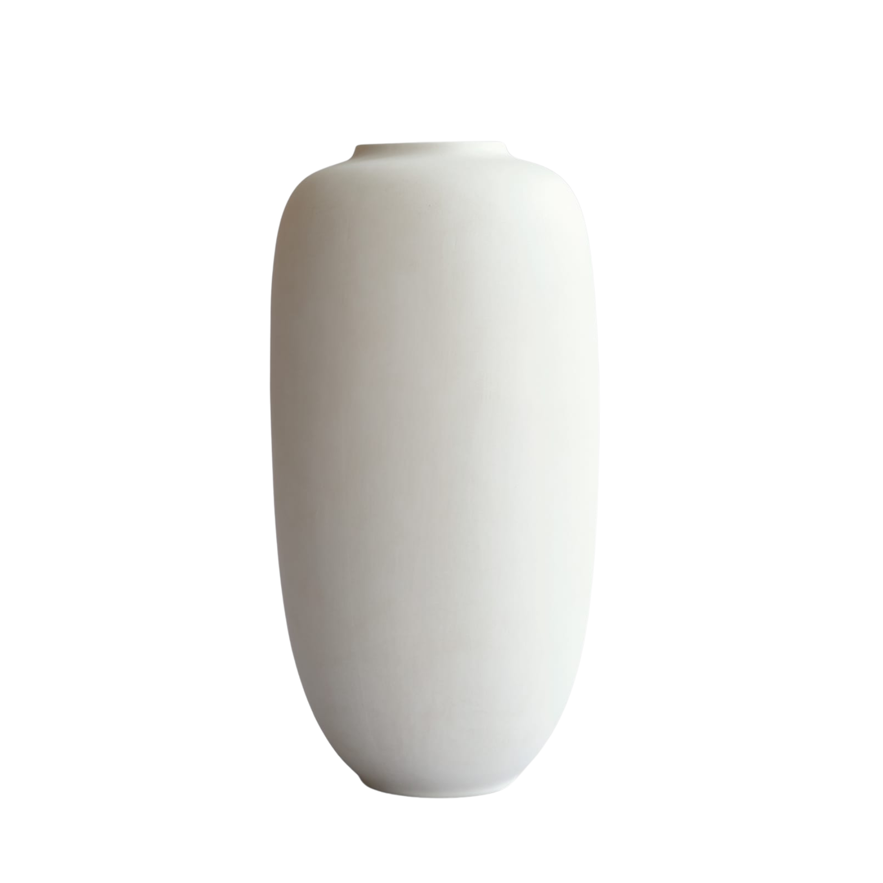 SUNAO SLIM Vase aus weißer Keramik
