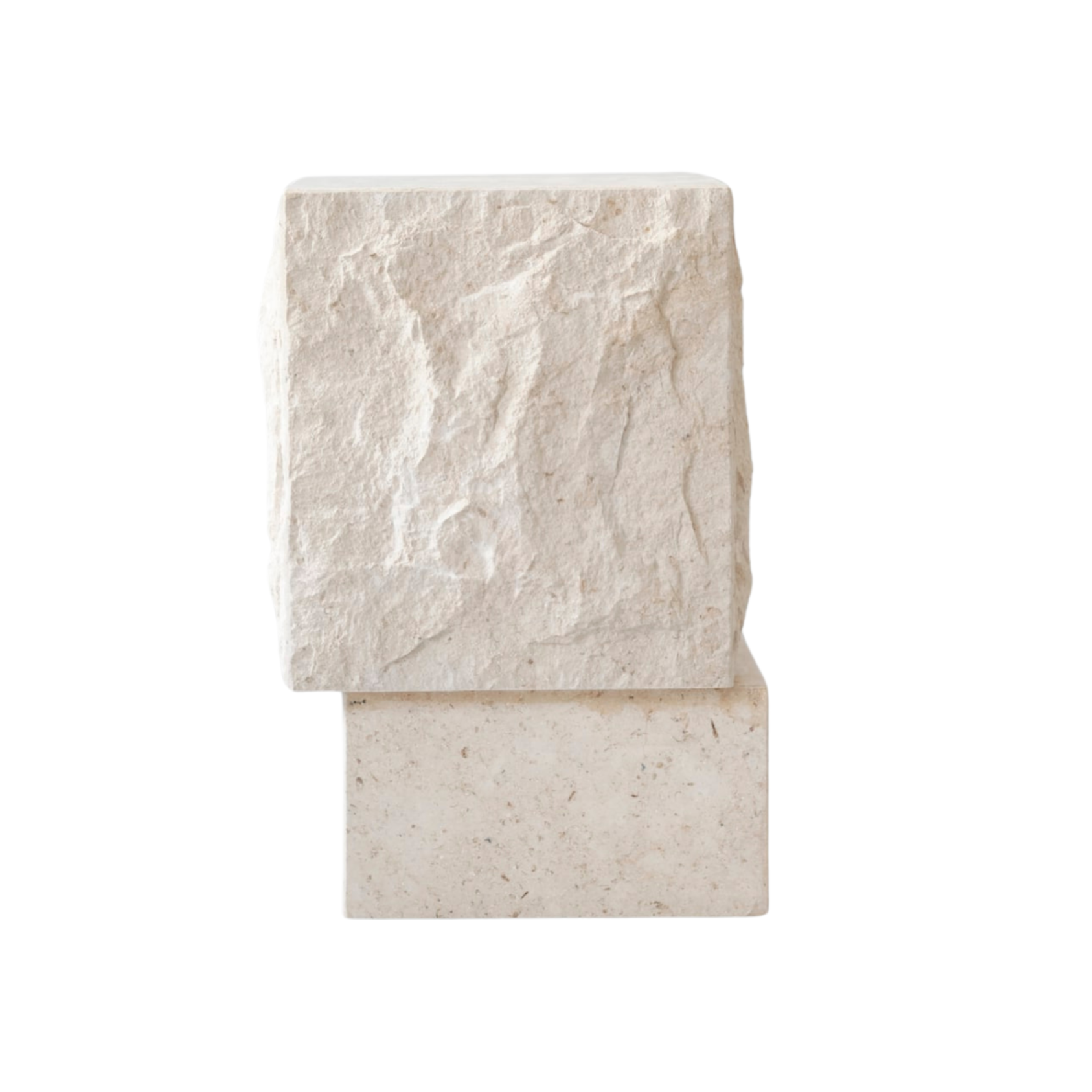 Salontafel TEMPLE kalksteen