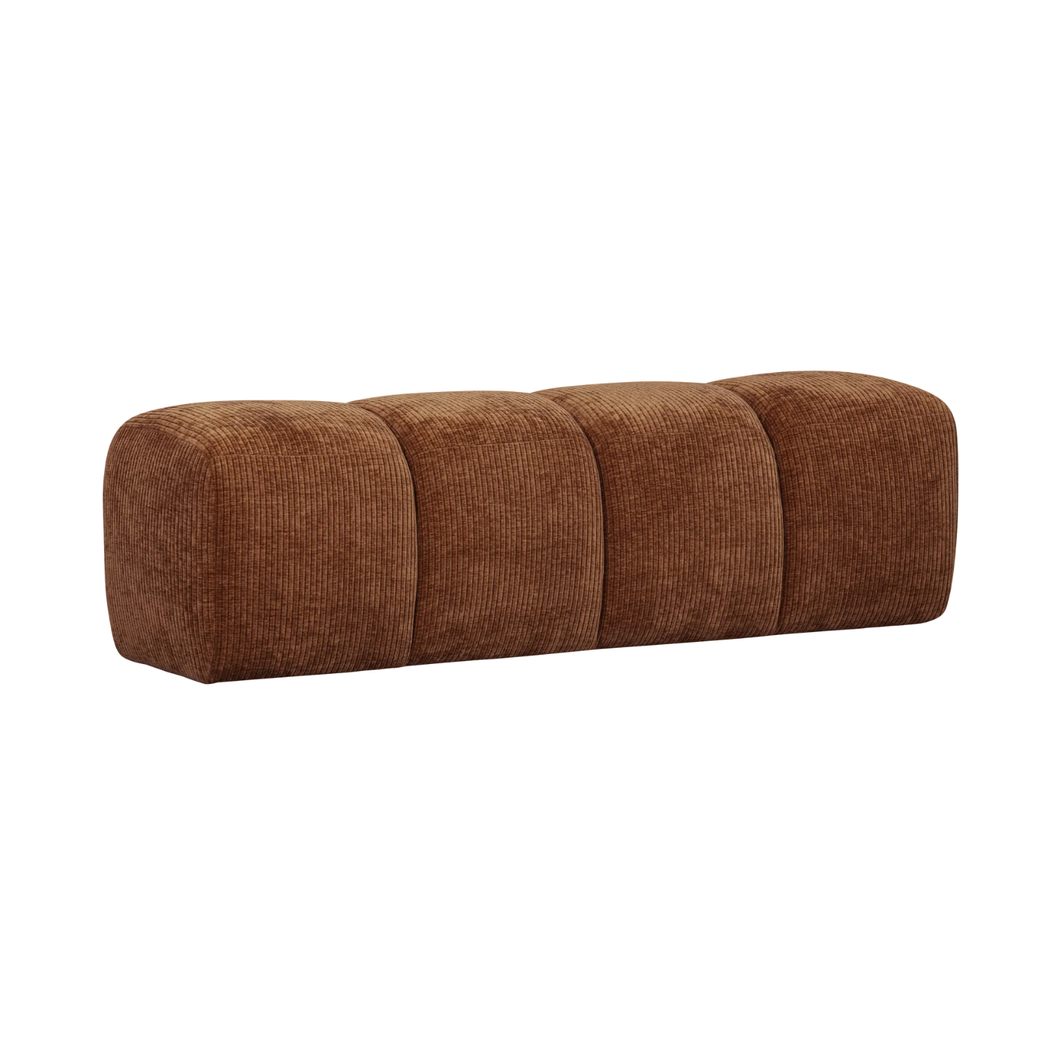 MOJO Bench Rusty Brown Corduroy