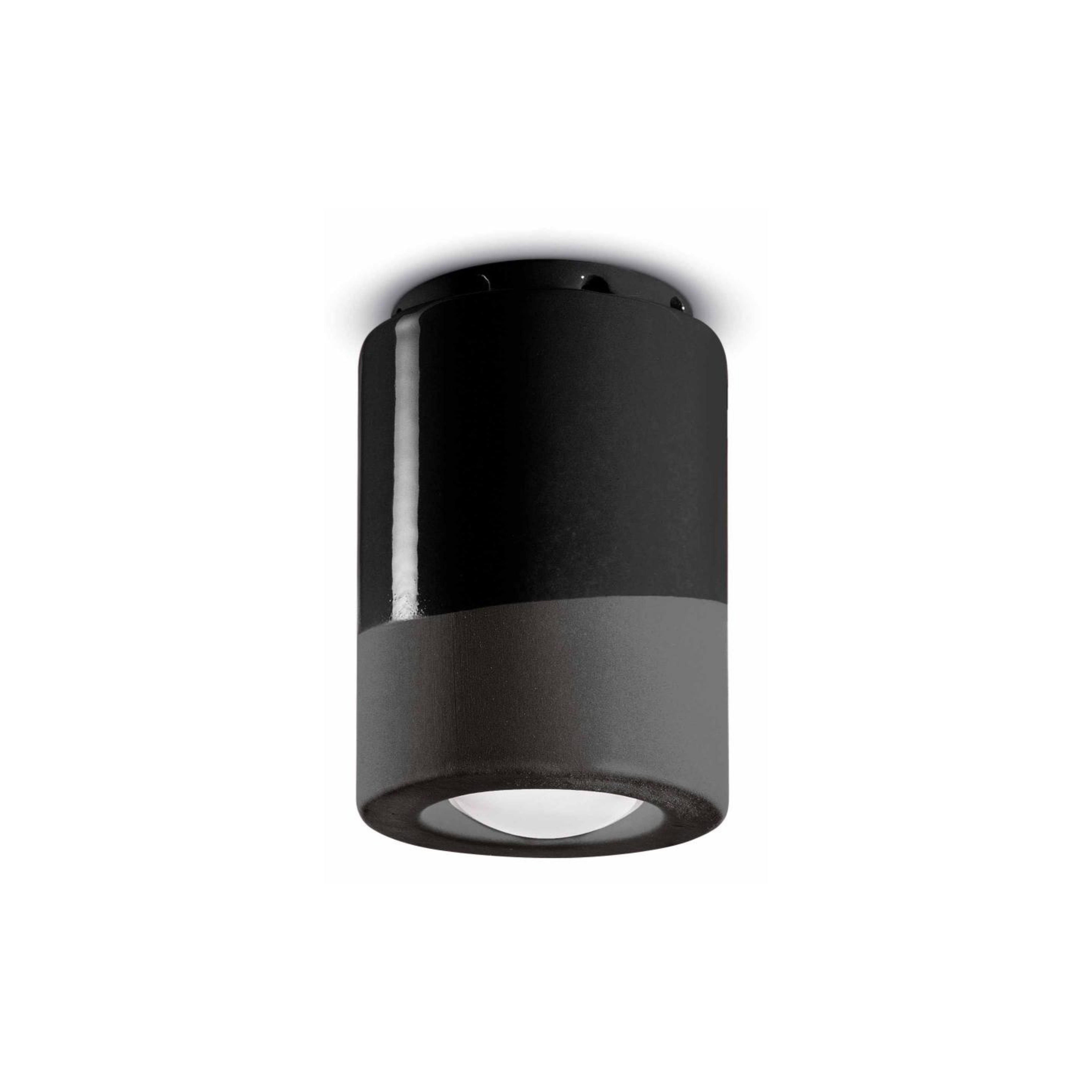 Lampa punktowa ceramiczna PI czarny – Ferroluce