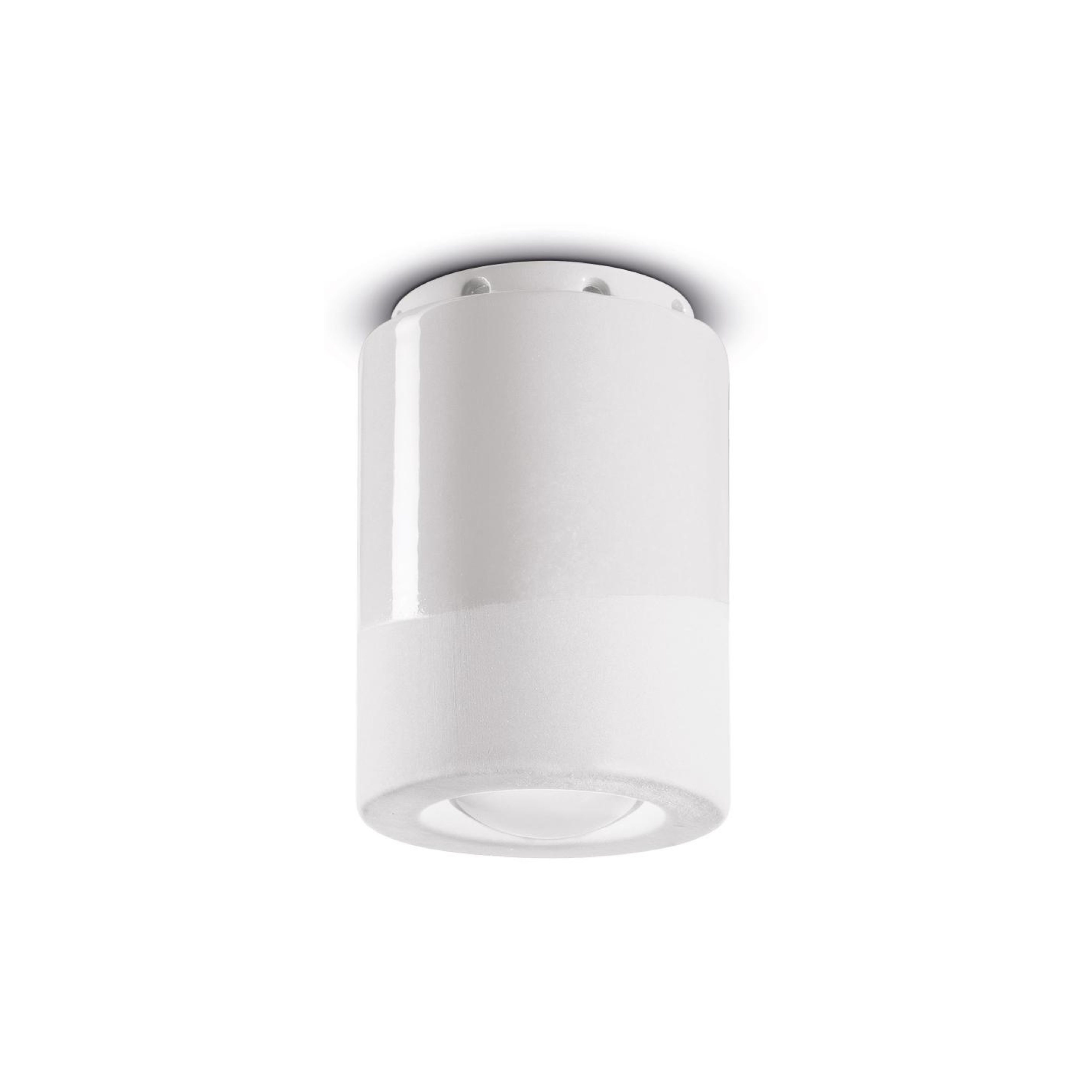 Witte keramische spotlamp PI