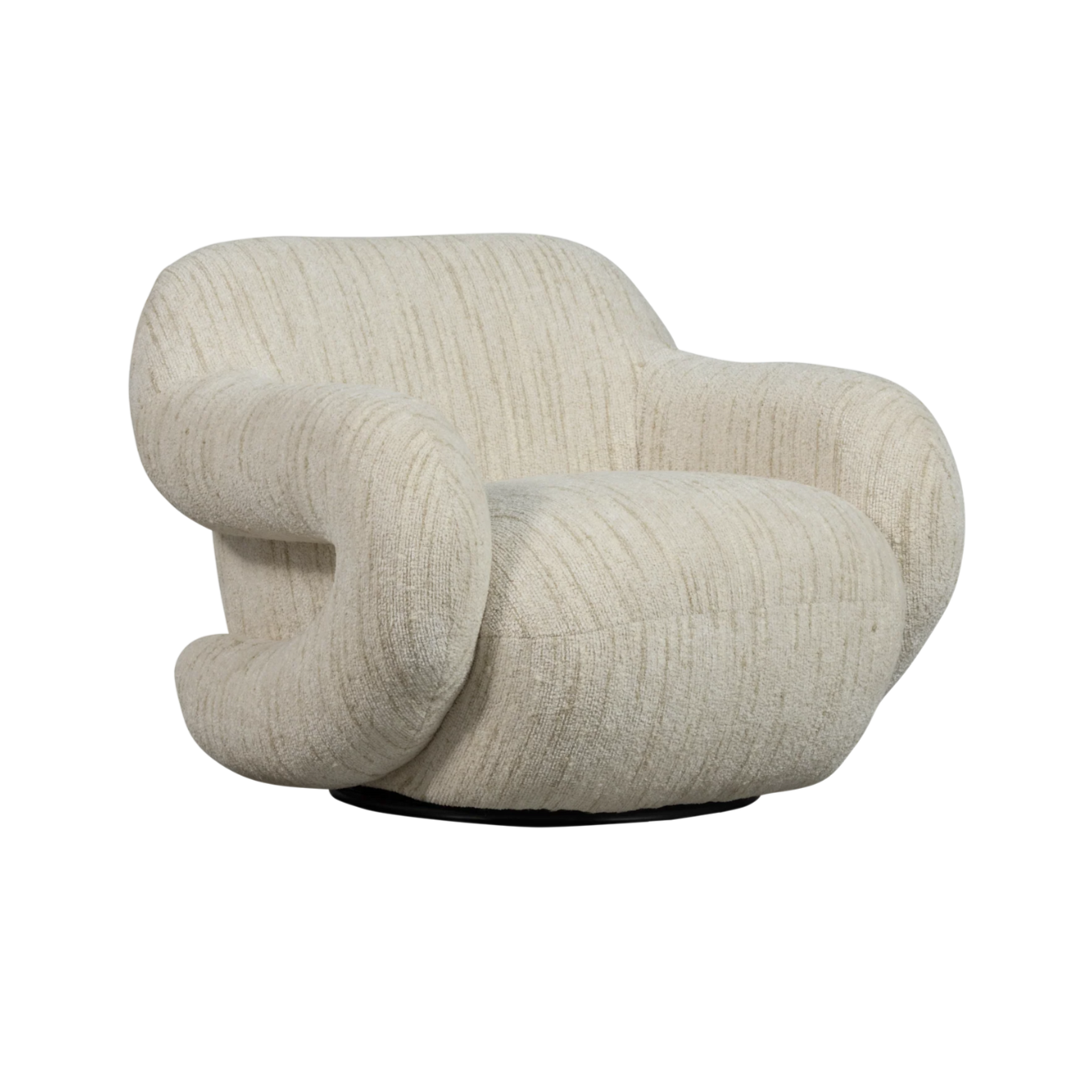 FOLKE Cream Armchair