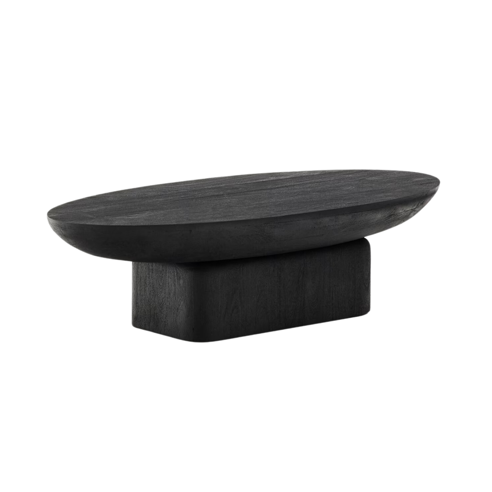 Zwarte OVAK salontafel