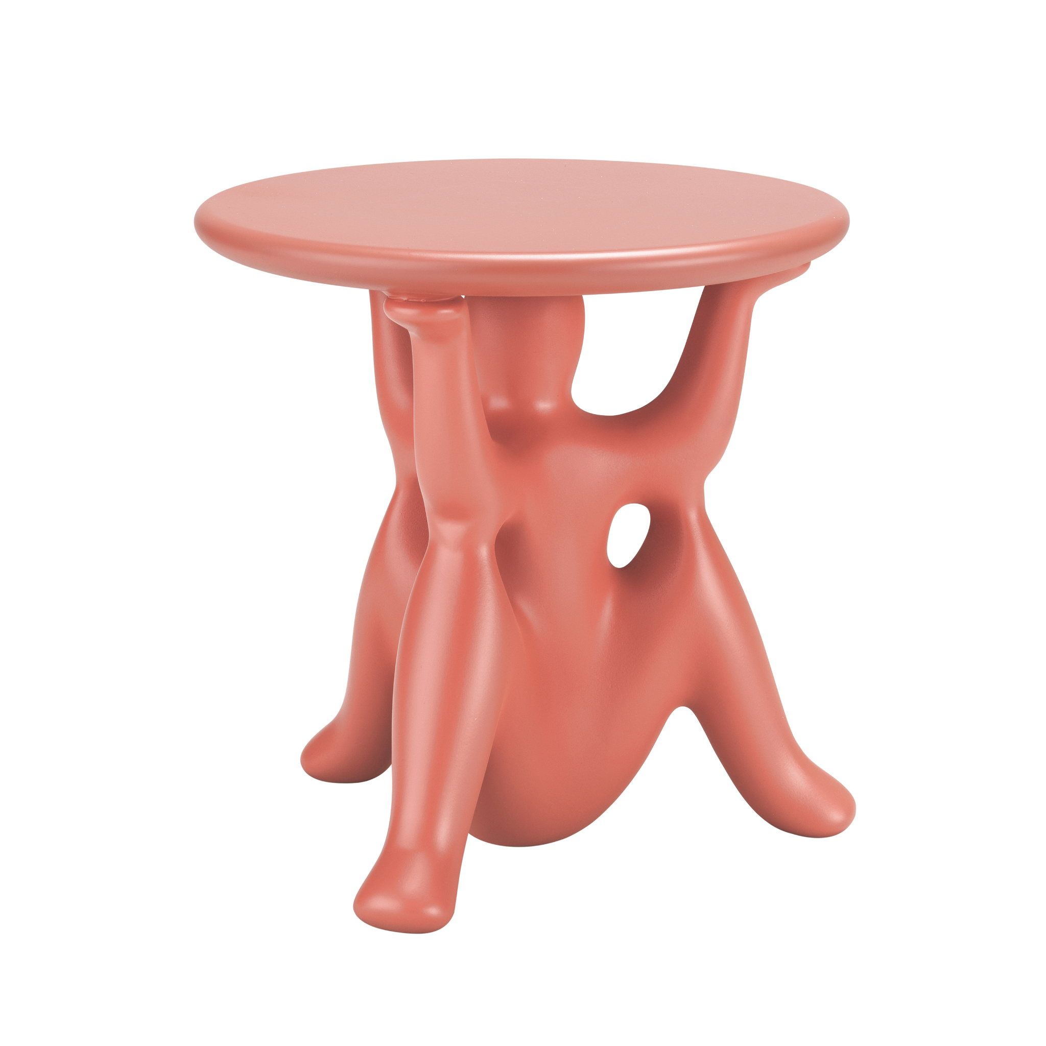 Bijzettafel HELPYOURSELF terracotta