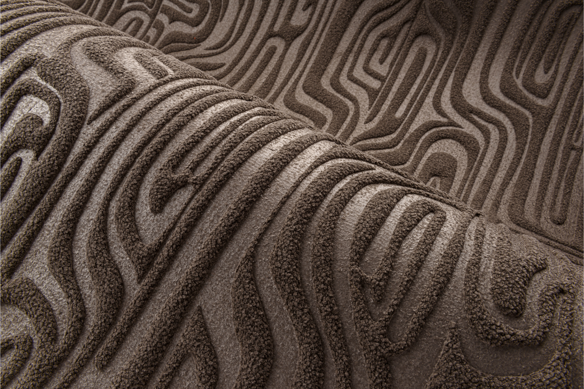 Textielbehang CLOUD bruin