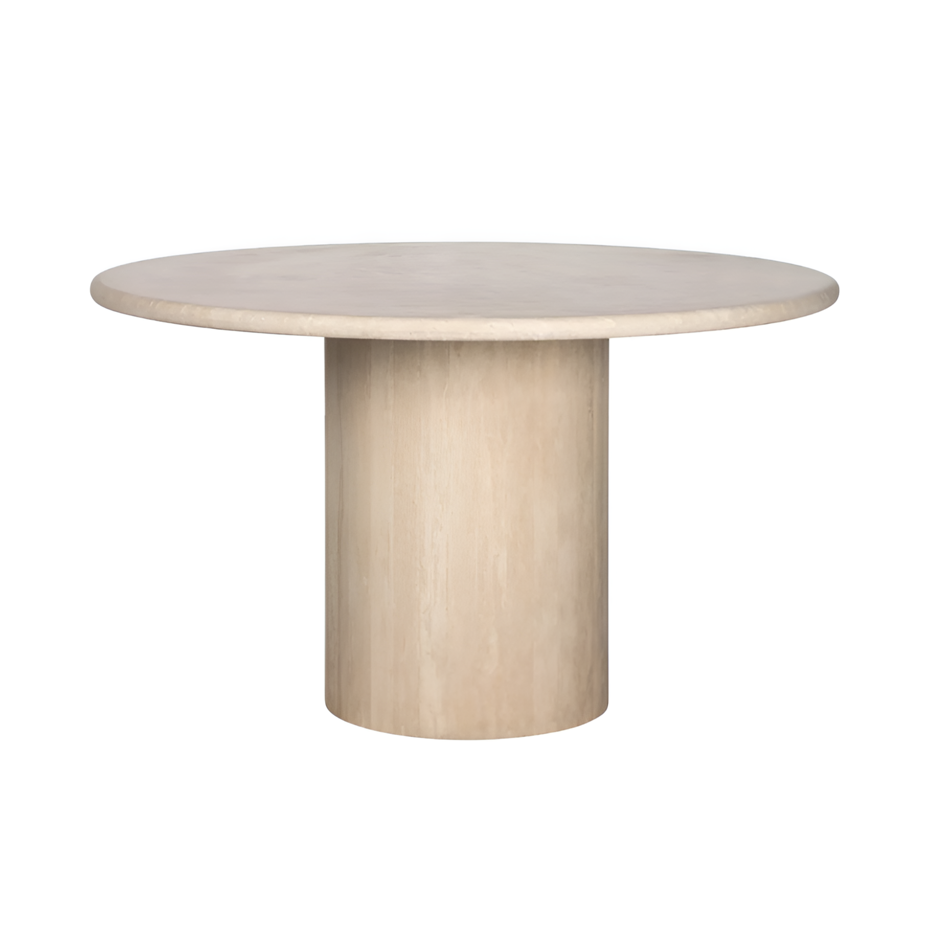 Ronde tafel RENAISSANCE beige travertin