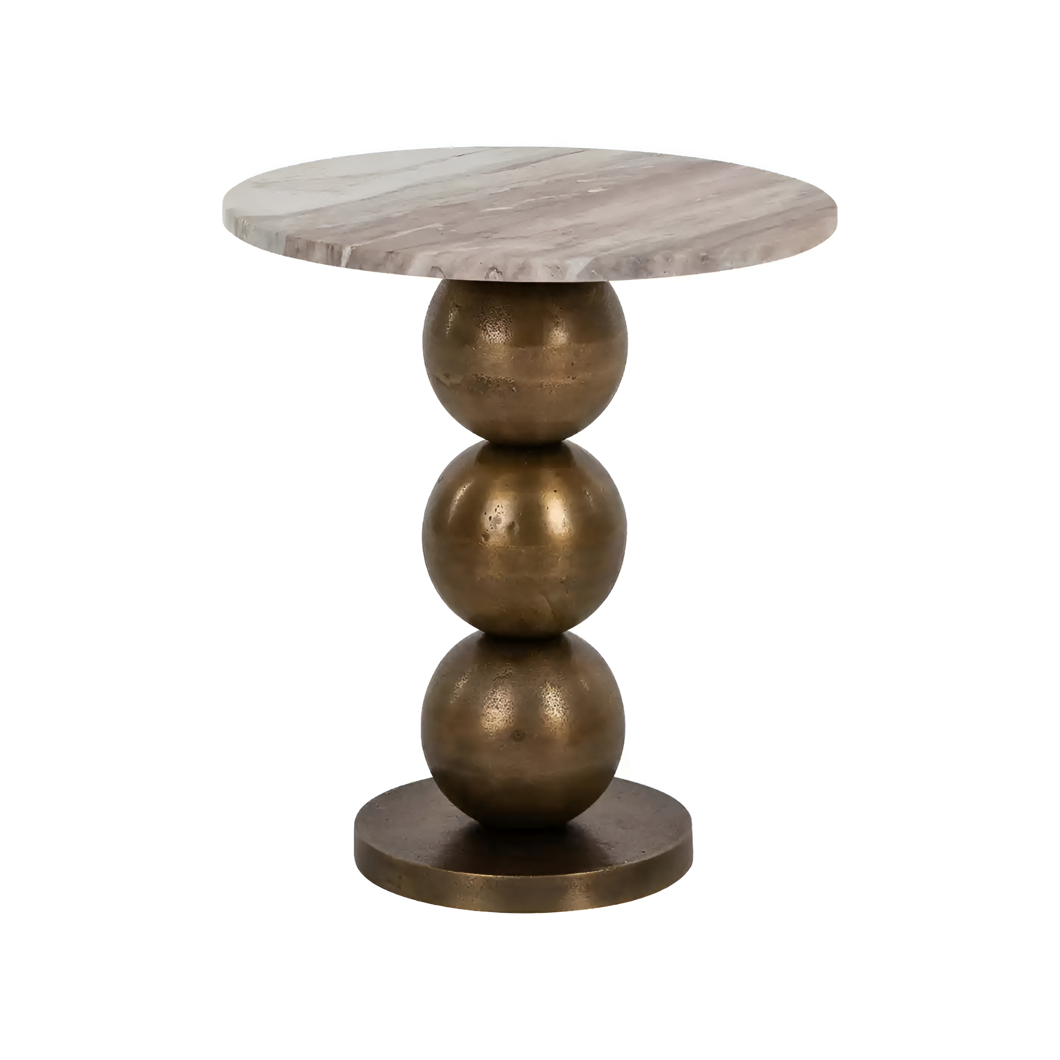 Antiek gouden BARLEY bijzettafel