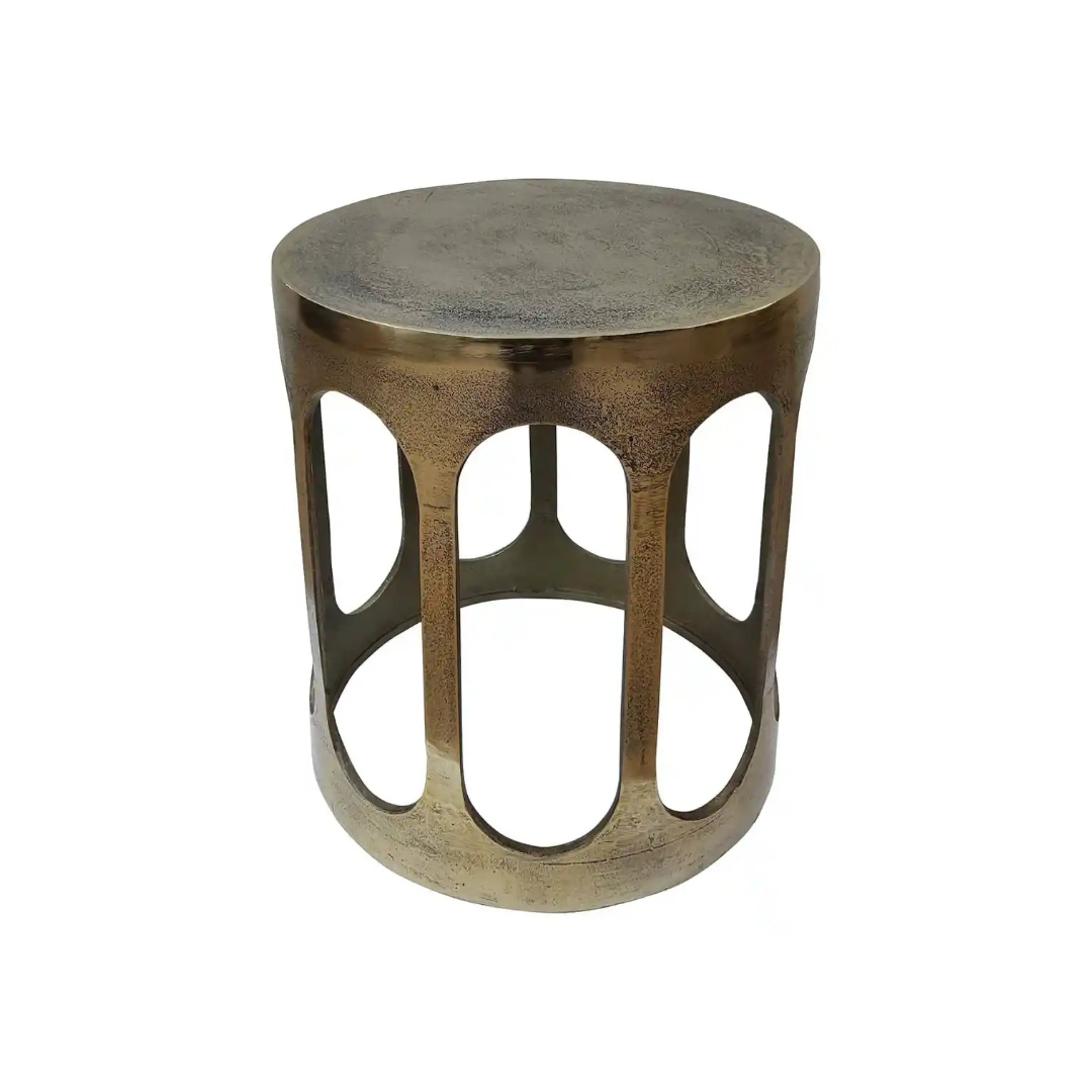DU PONT side table antique gold