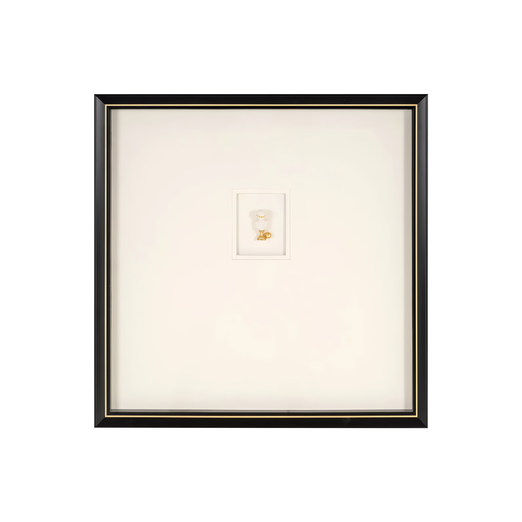DANNI Beige Picture with Black Frame
