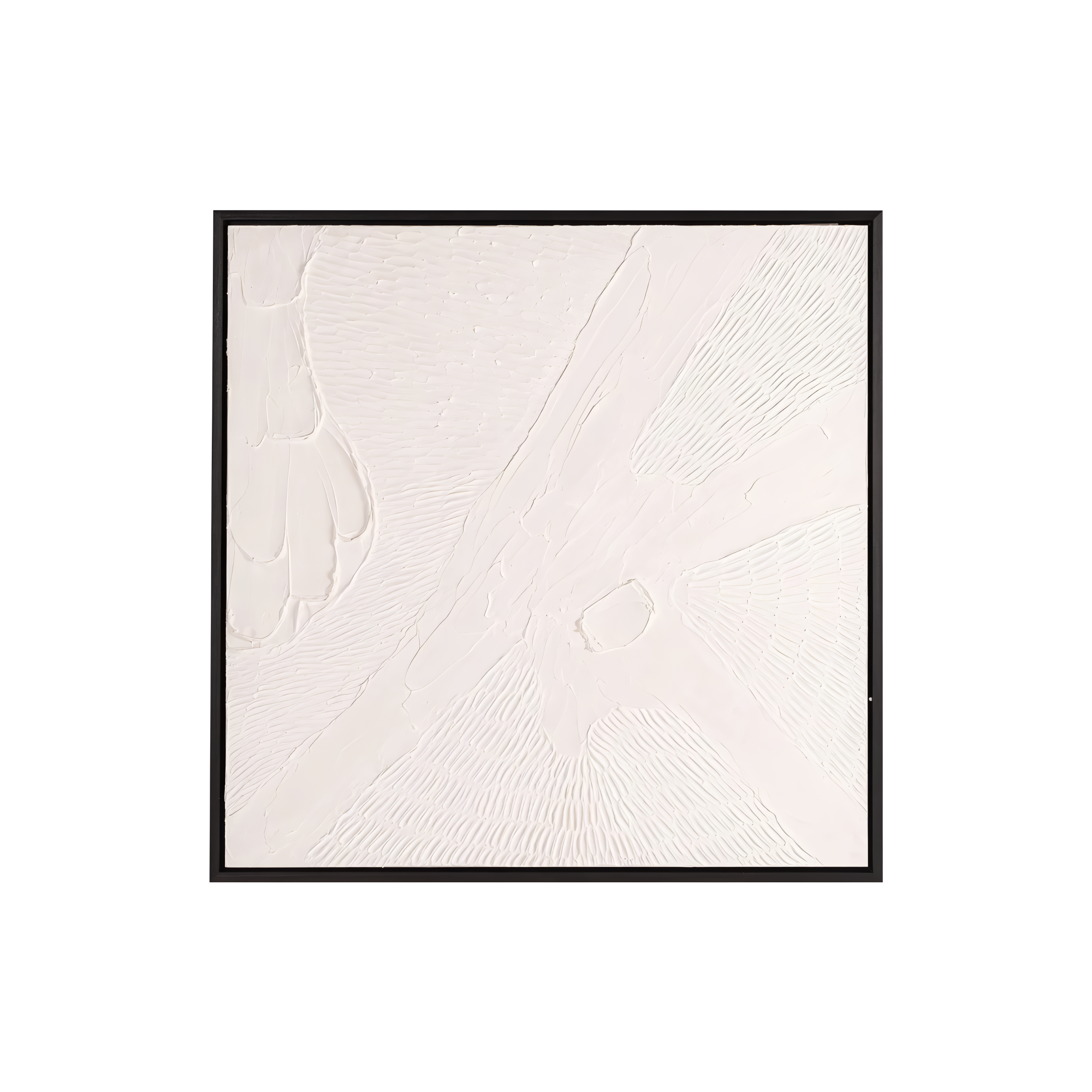 Bild JANEY Gips mit schwarzem Rahmen