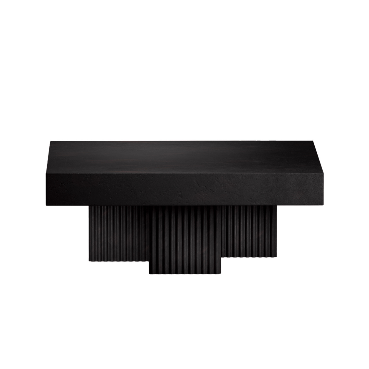 GEAR black concrete coffee table