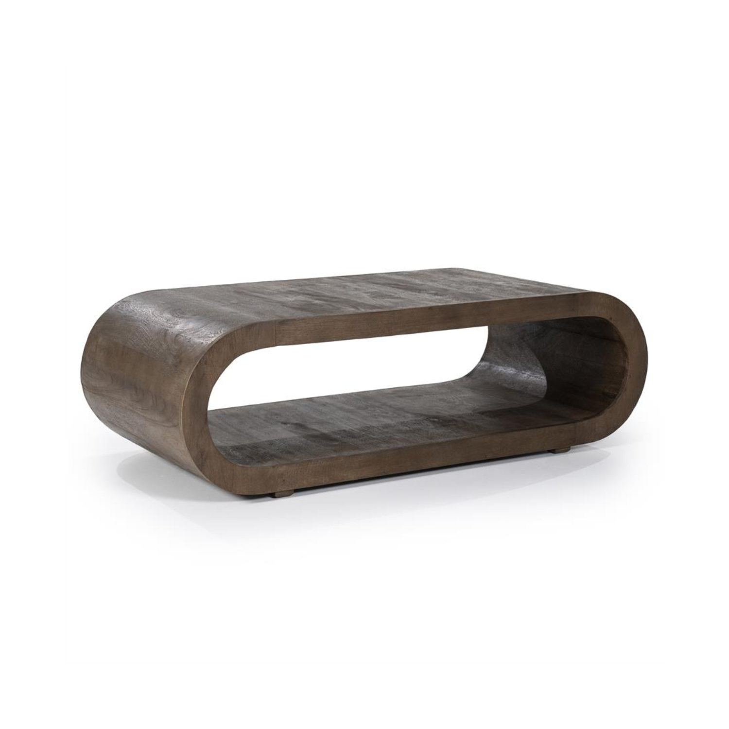 ELORA coffee table dark brown mango wood