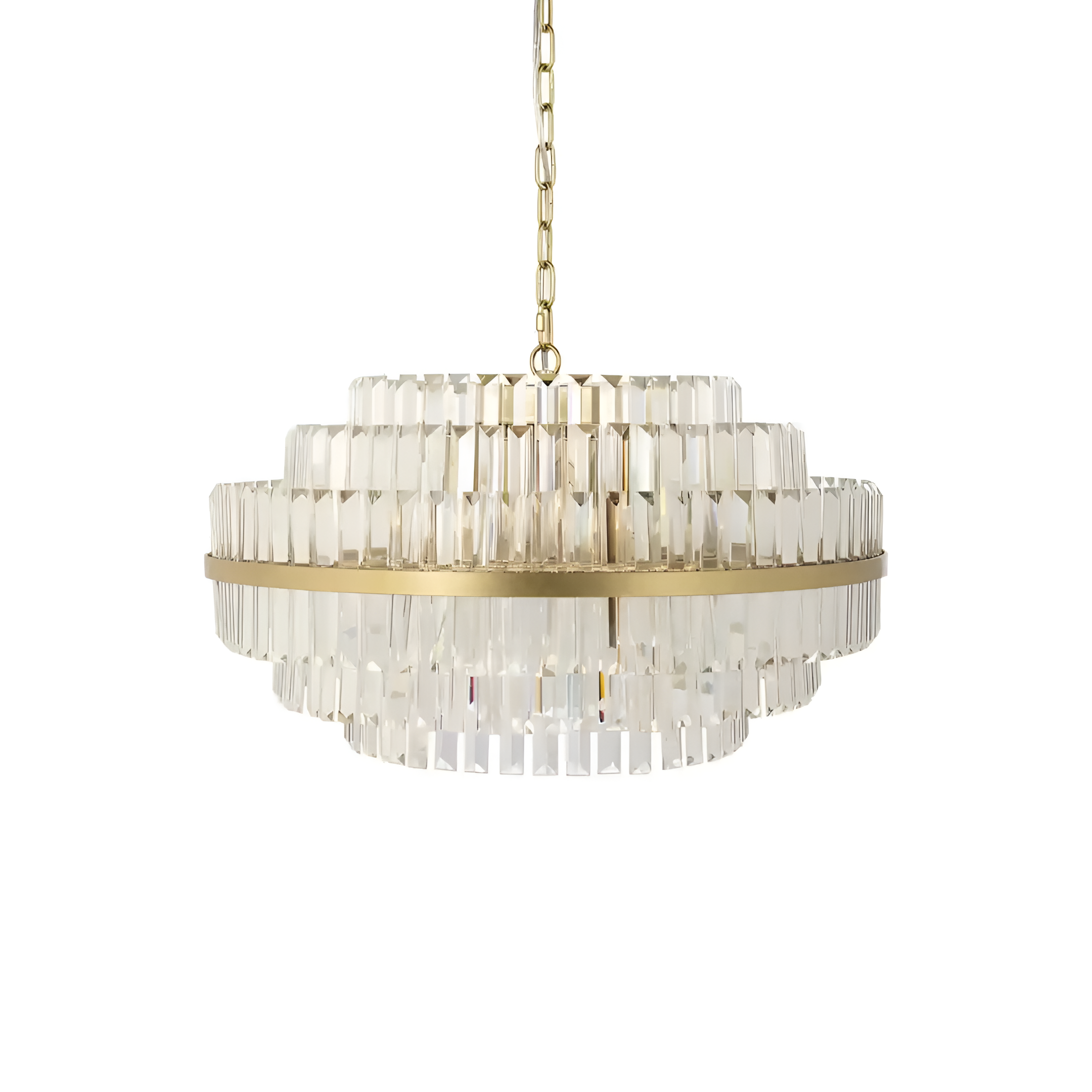 Kroonluchter DESIRE kristal met goud