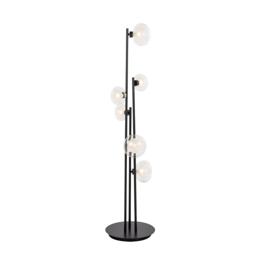 LUVA floor lamp black