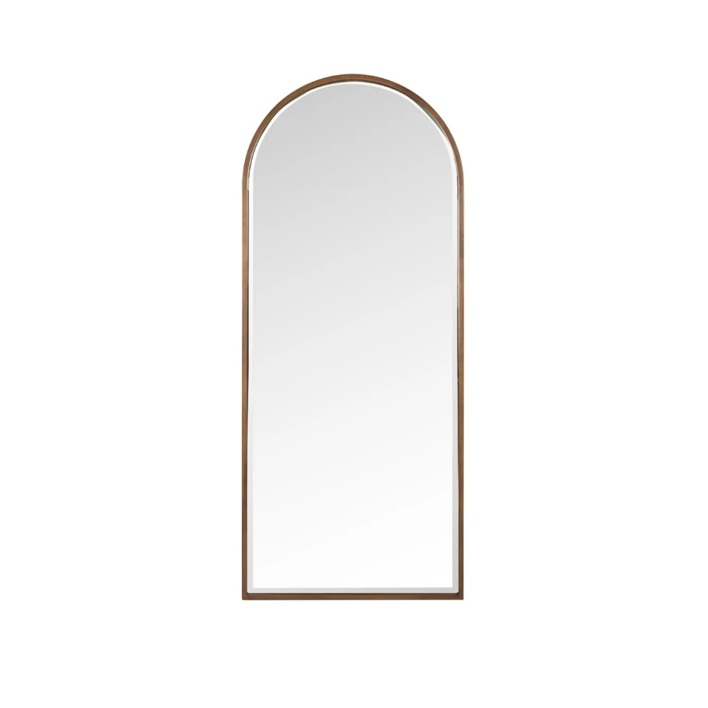 MAYLINN brushed gold mirror