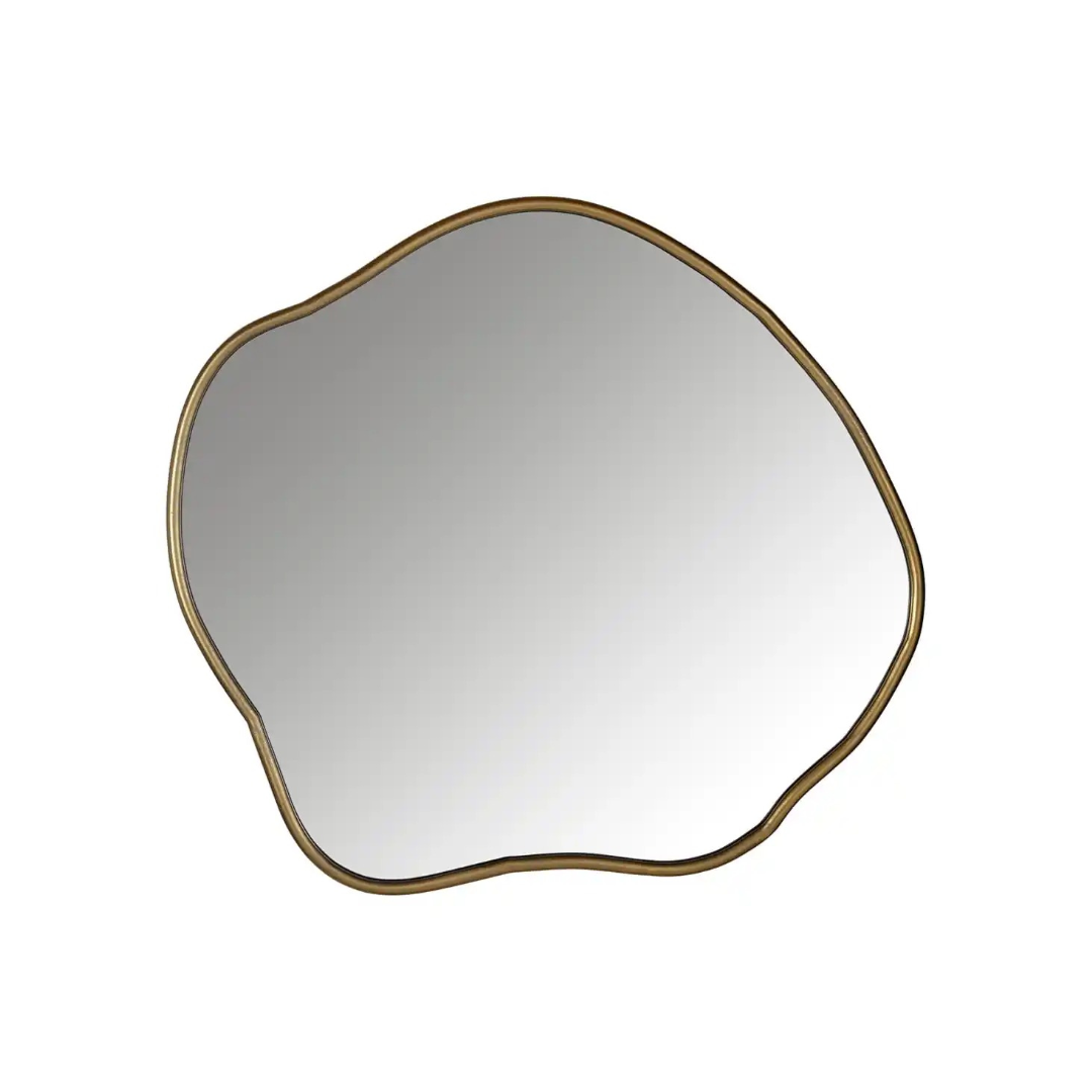 ALLYSON brushed gold mirror