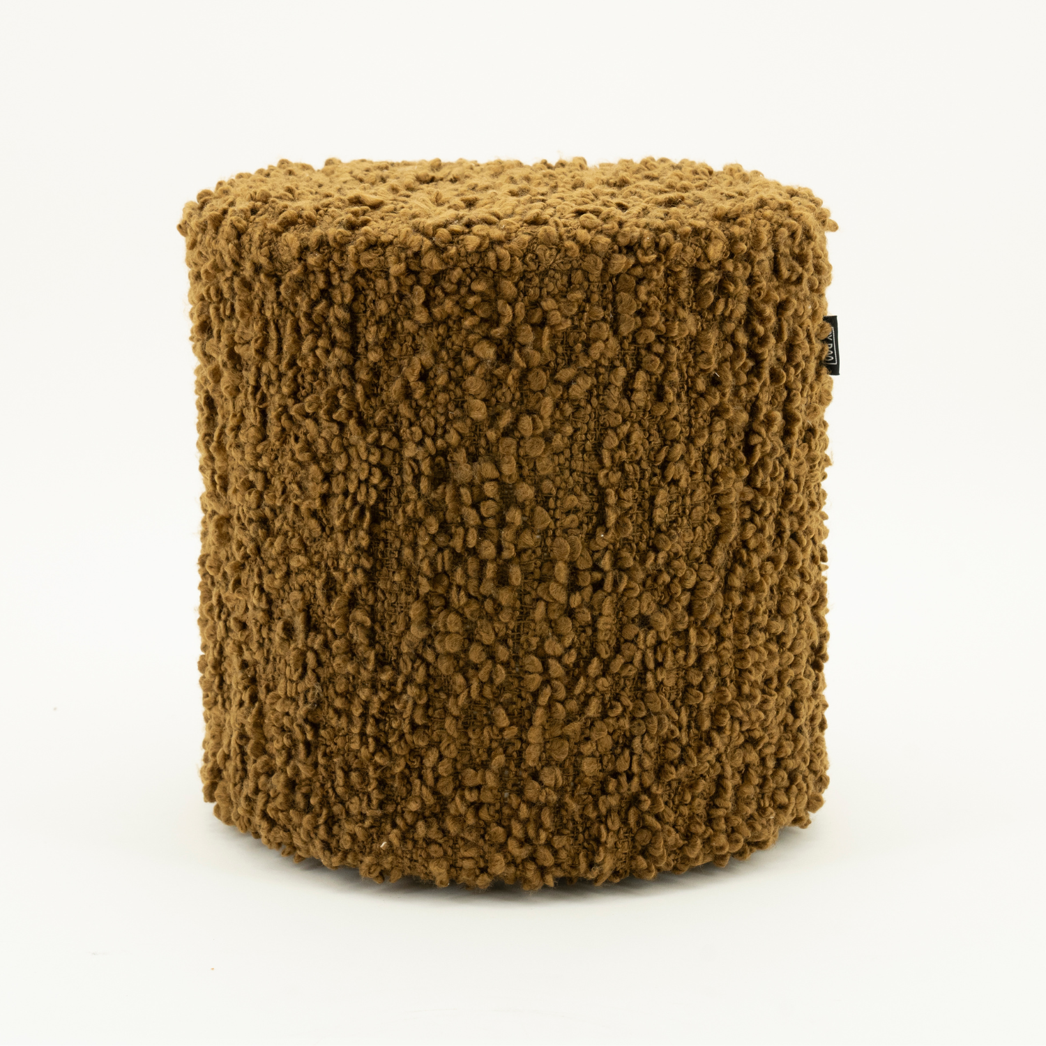 Puf VISTA mosterdkleurig