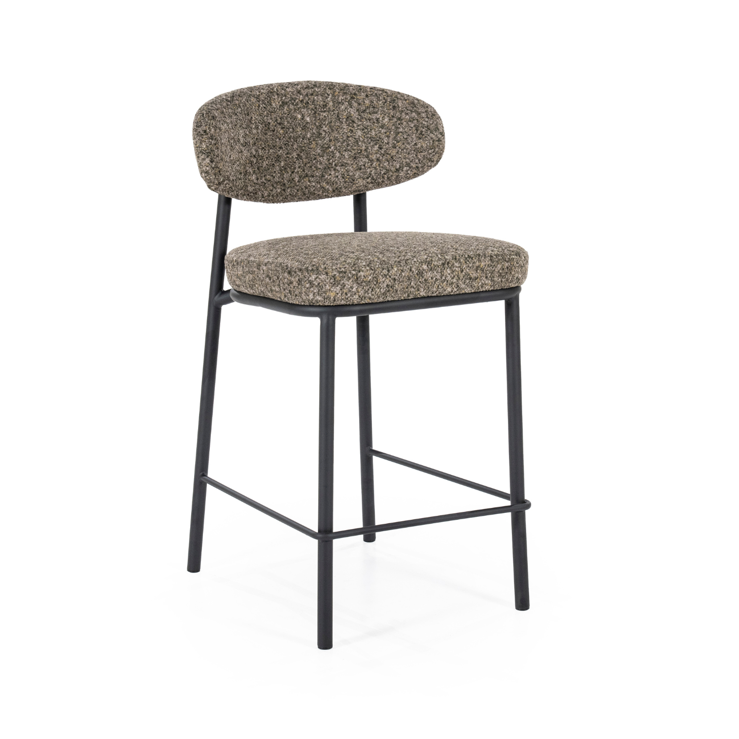 JARI Green Melange Stool