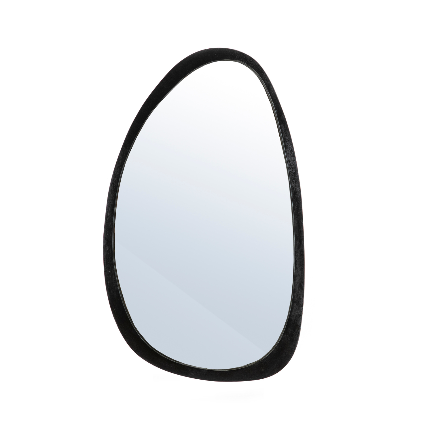 Lustro PLECTO schwarzes Mangoholz