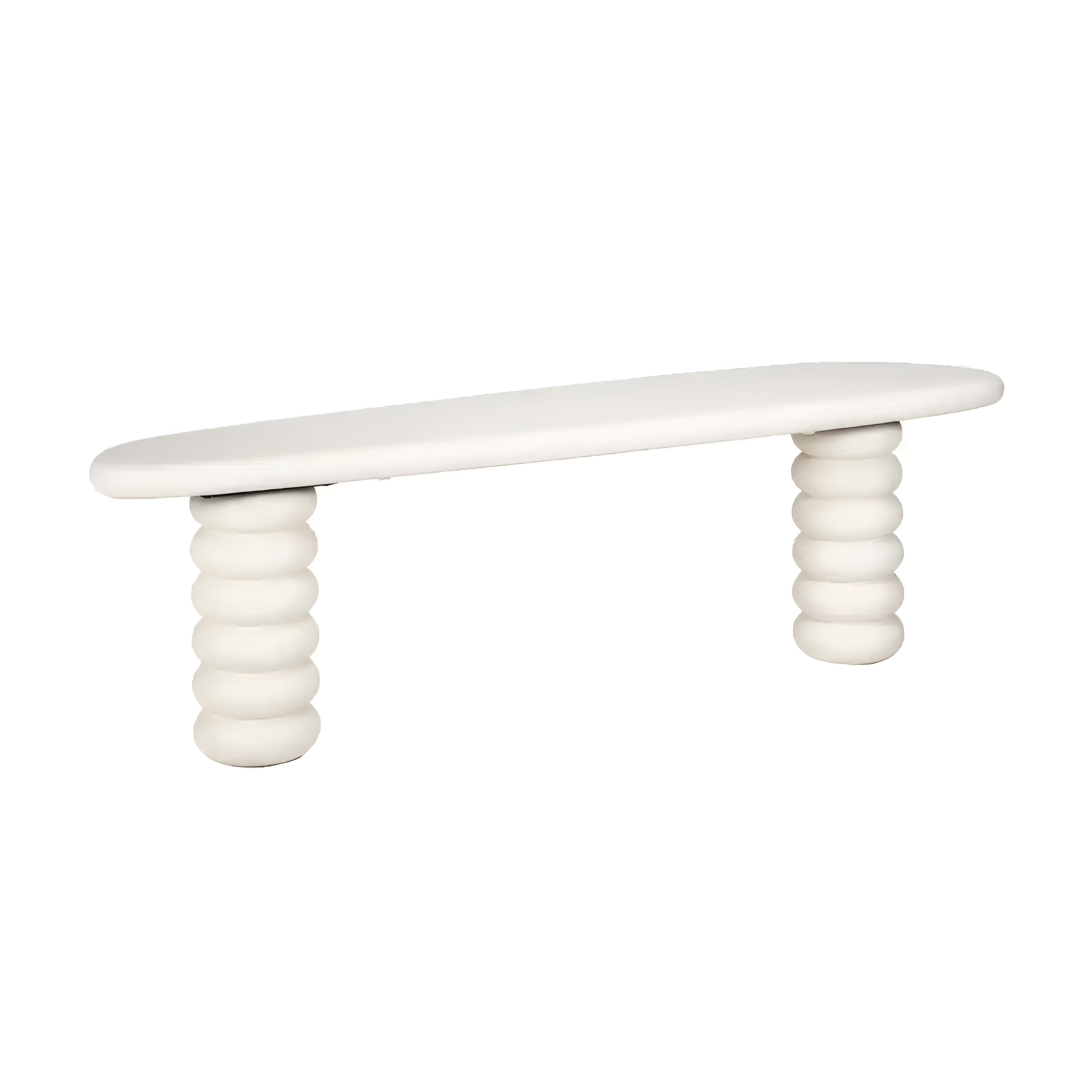 BLOOMSTONE Console White