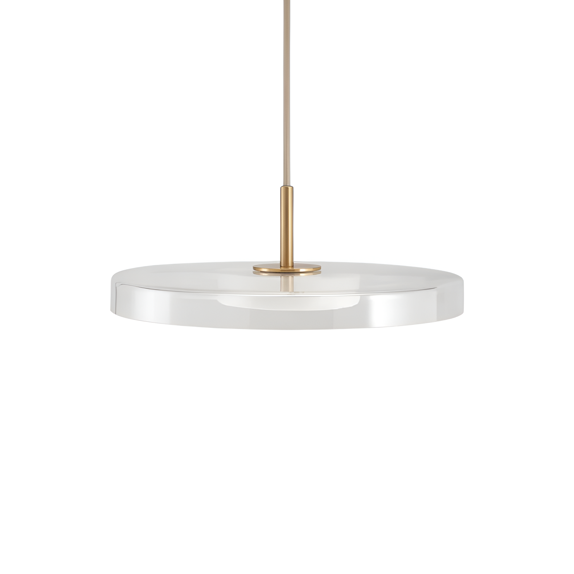 ASTERIA GLASS transparent pendant lamp