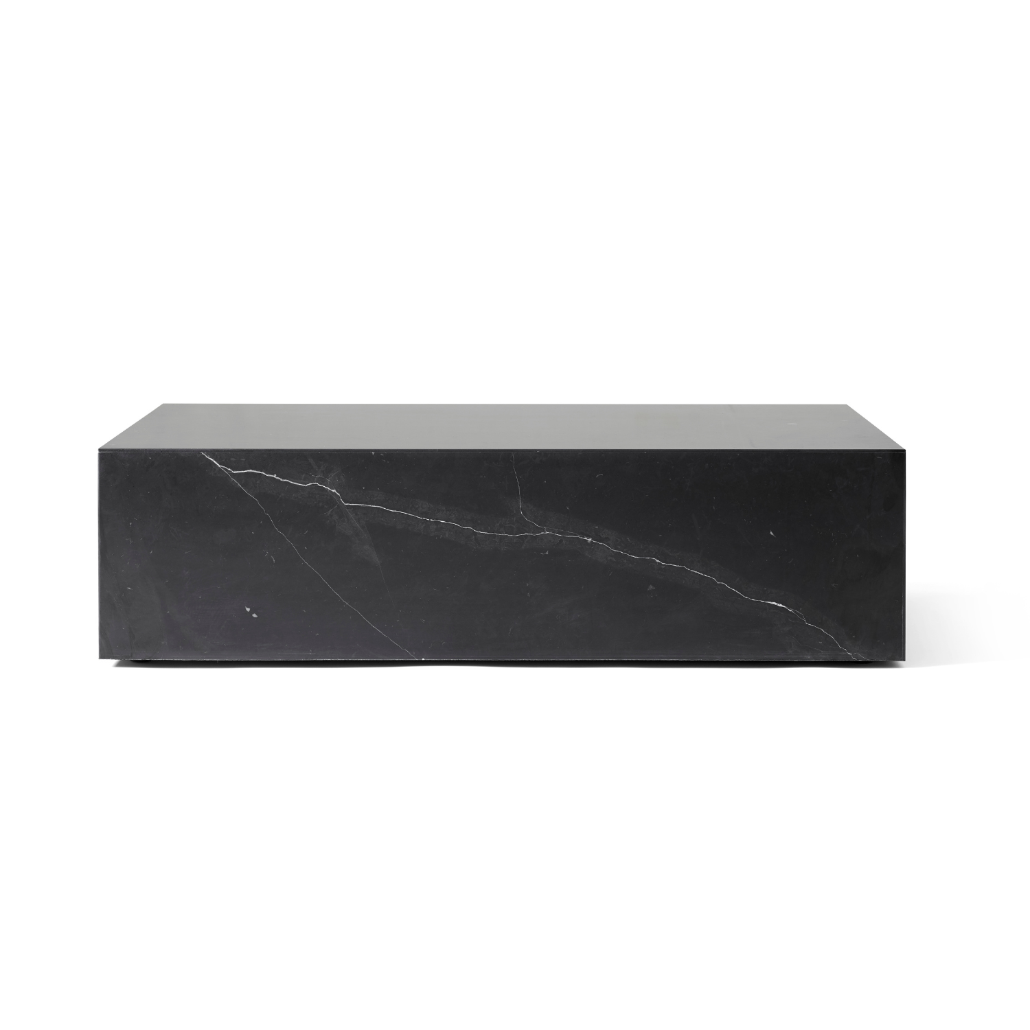 PLINTH coffee table graphite marble