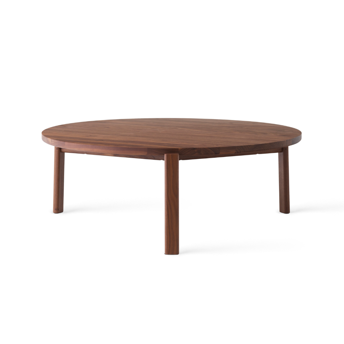 PASSAGE walnut wood coffee table