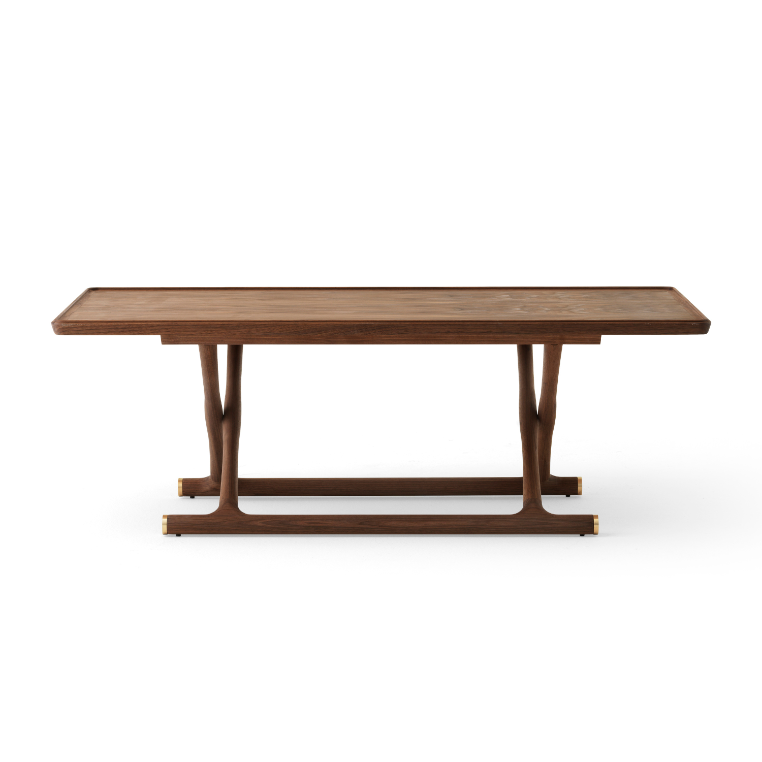 JÄGER walnut wood coffee table