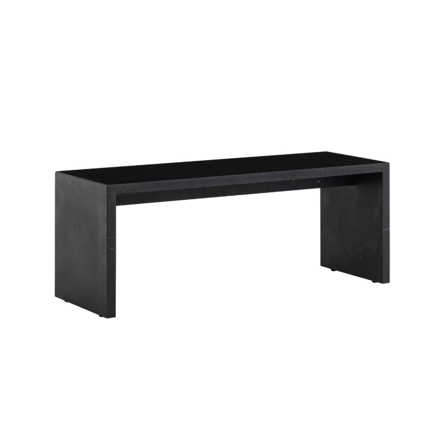 PLINTH BRIDGE coffee table black marble