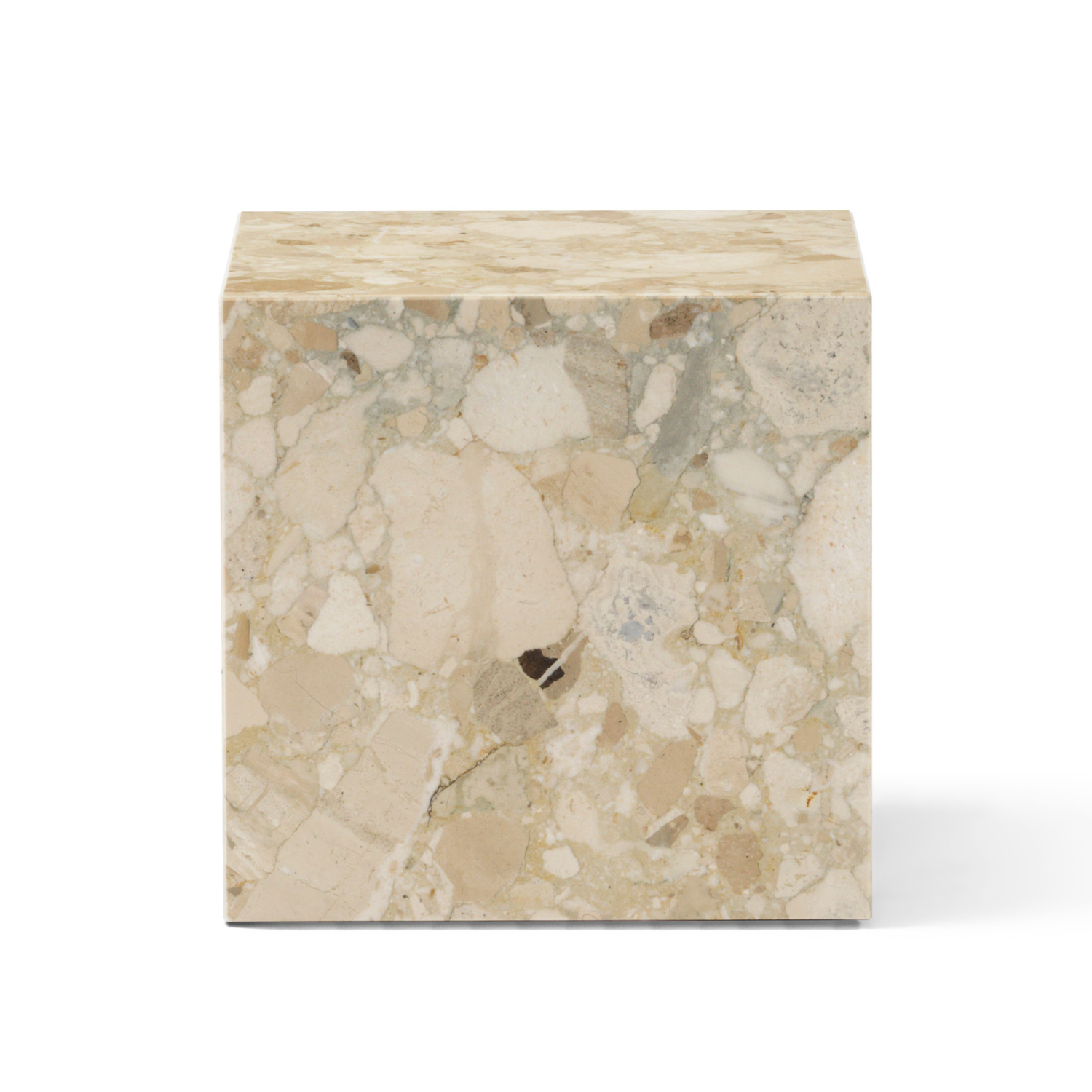 PLINTH CUBIC Side Table Sandstone