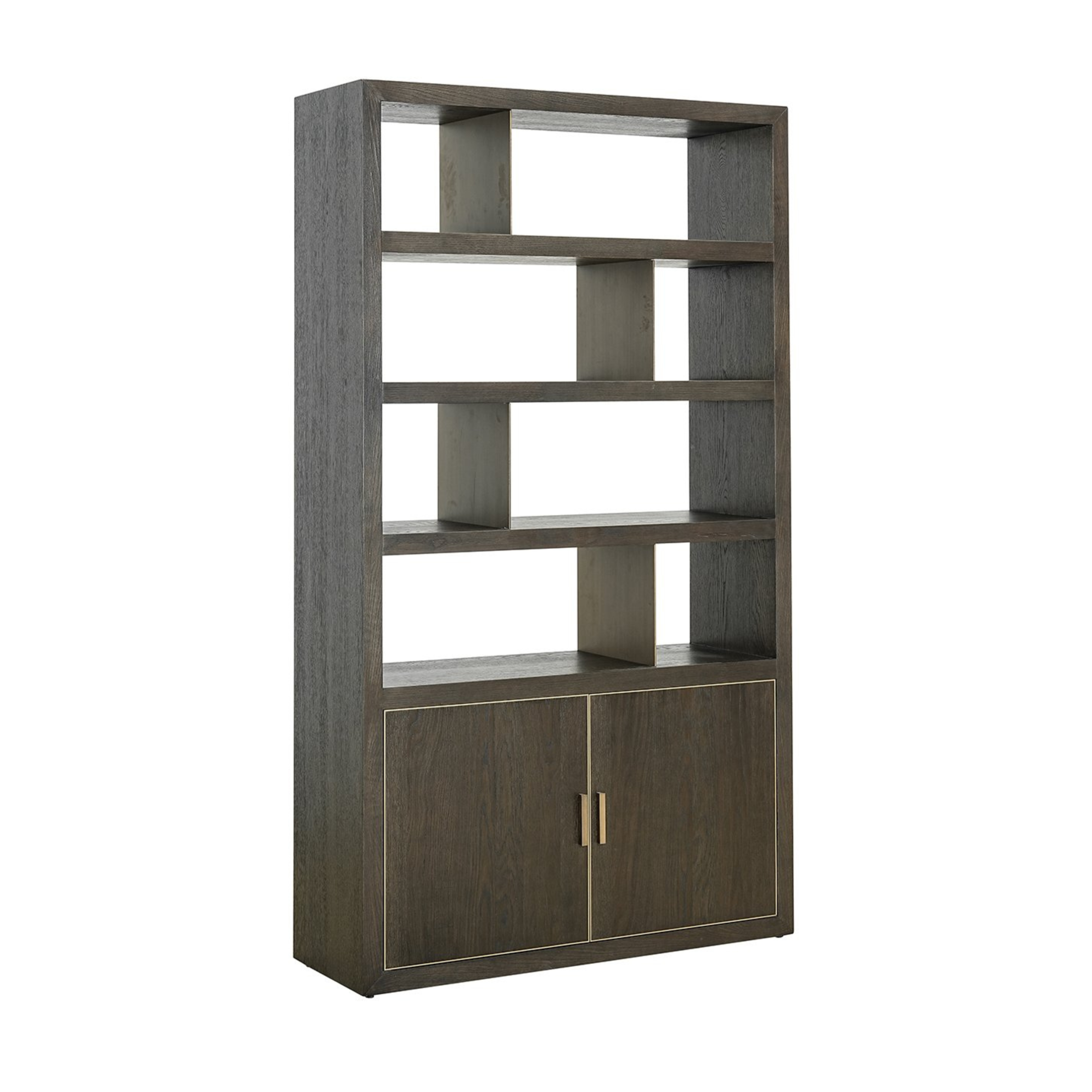 RIVERTREE Dark Brown Oak Shelf