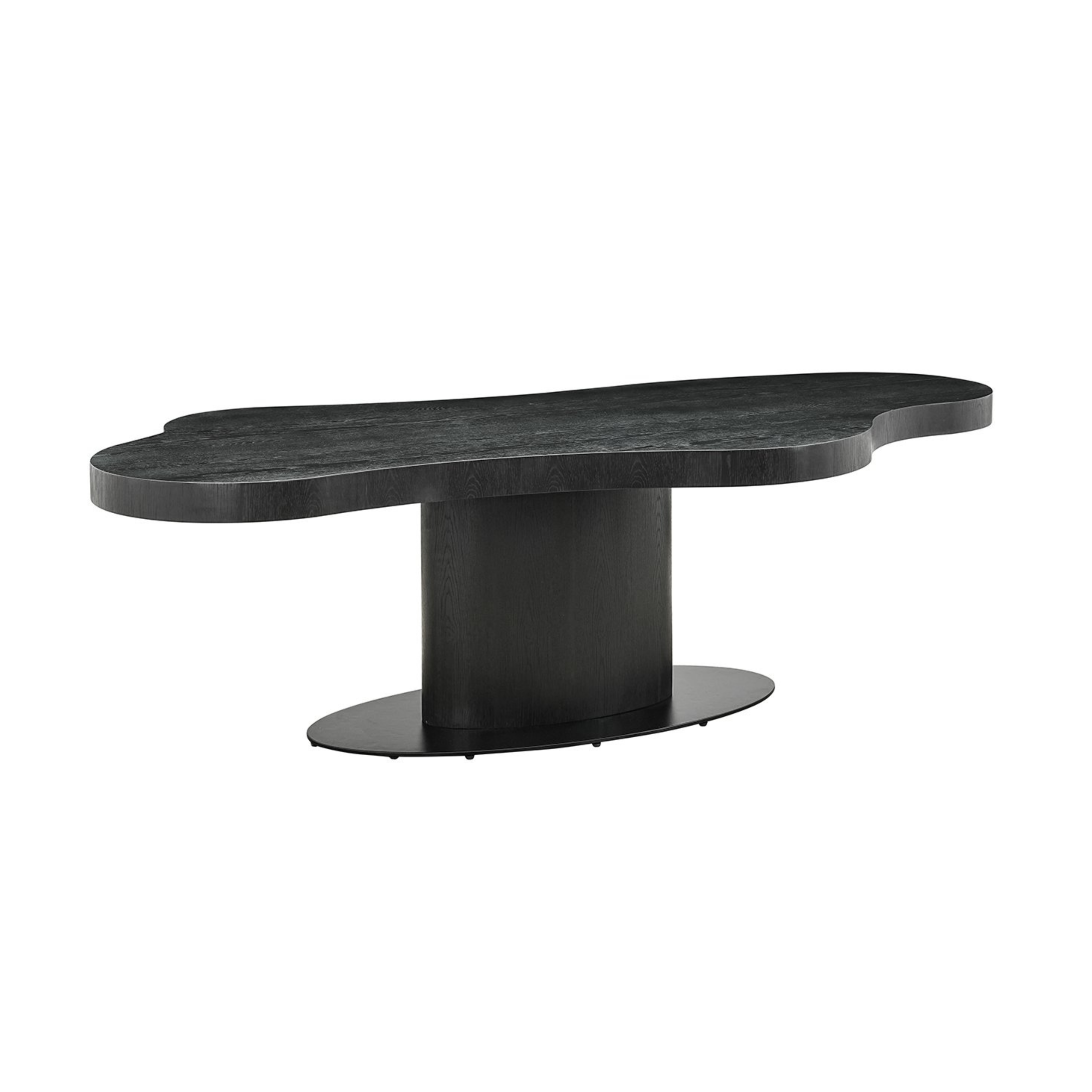 BOGOR Dark Brown Oak Veneer Table