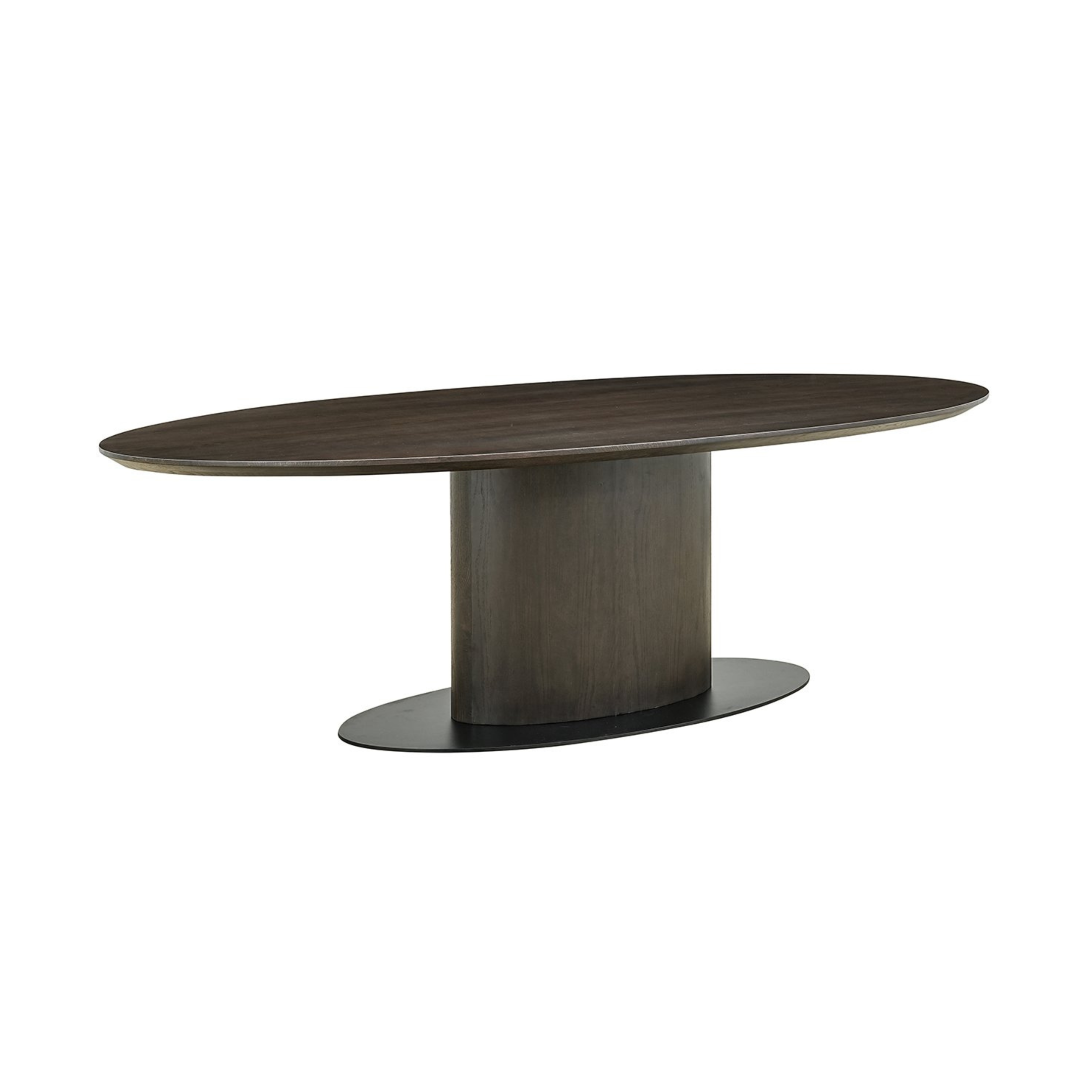 GORDON Table Brown Oak Veneer