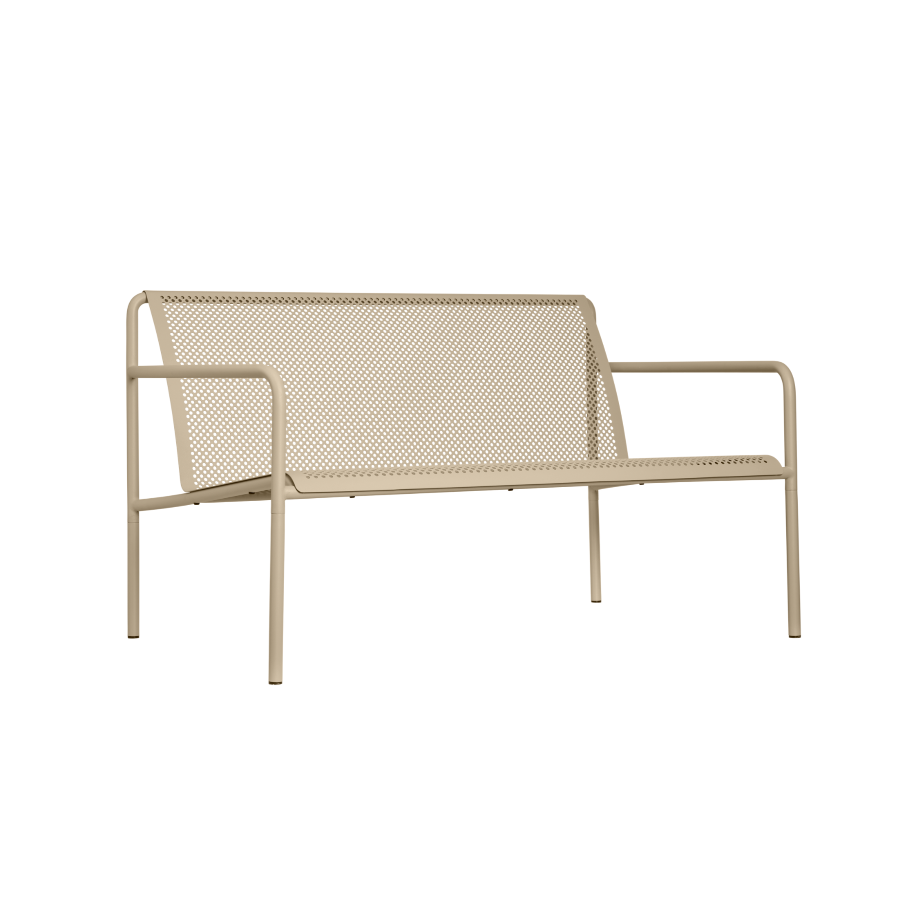 Garten-Sofa 2-sitzig DAPPLE beige