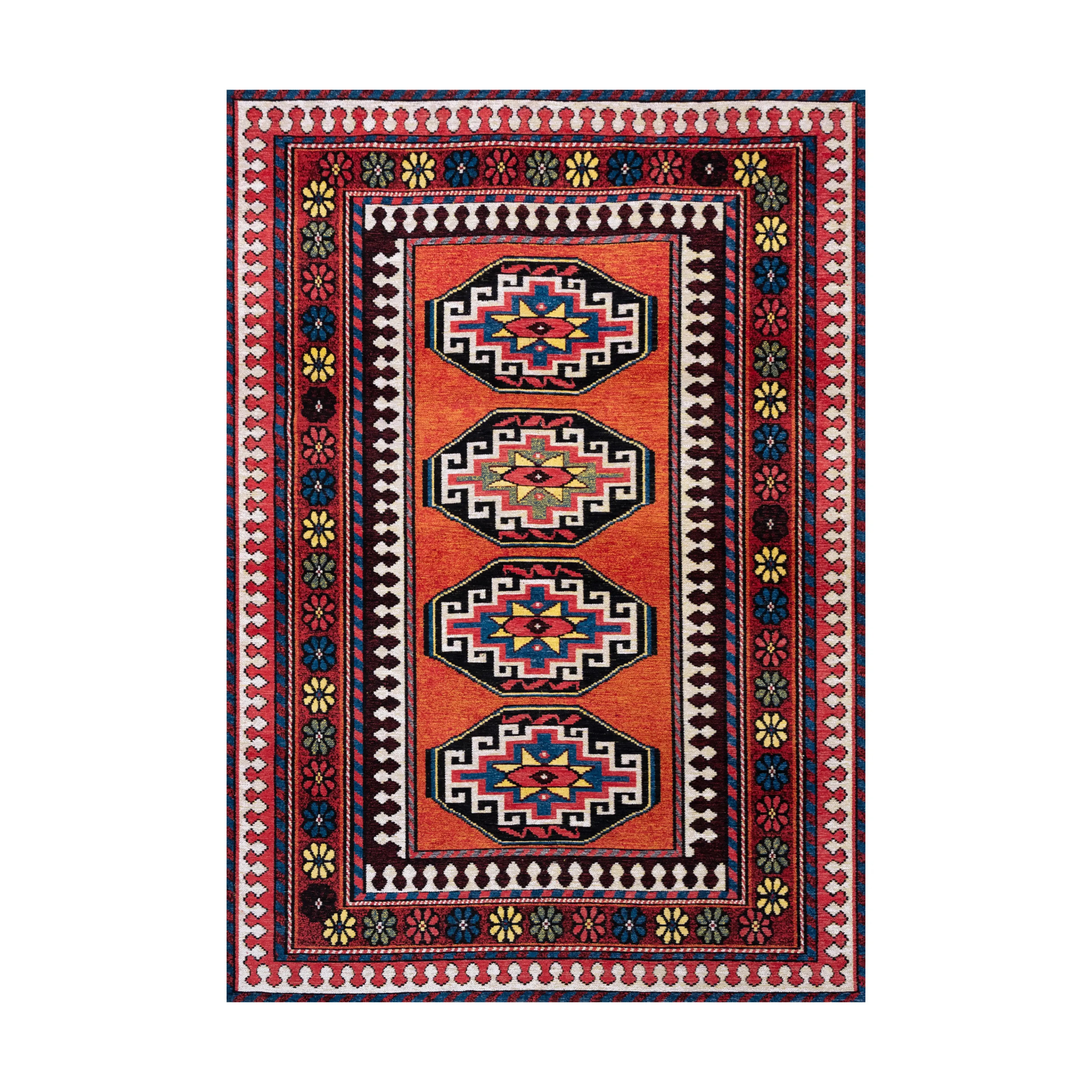 Dywan ANTALIA RED MIX czerwony – Louis de Poortere