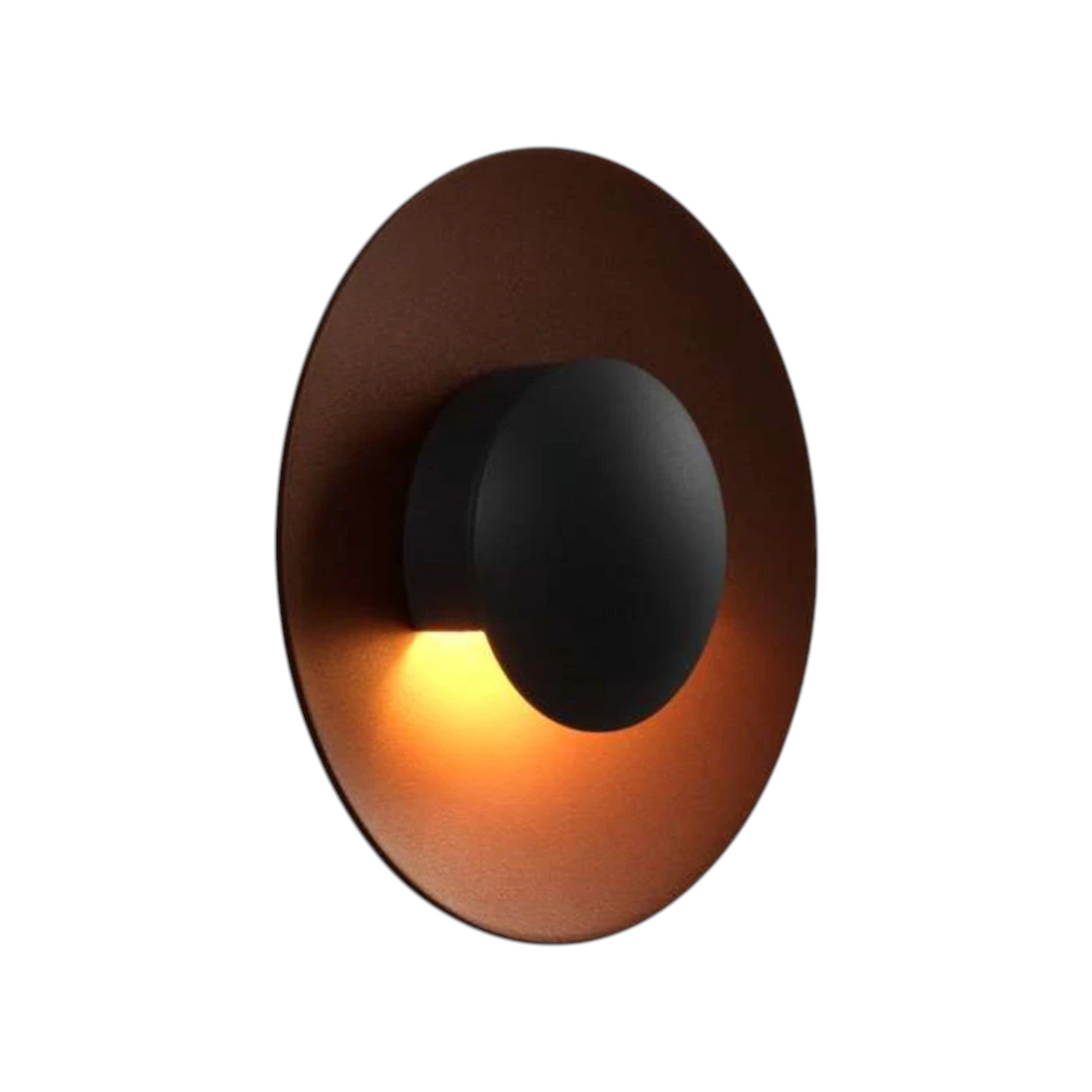 Buitenwandlamp GINGER roestbruin