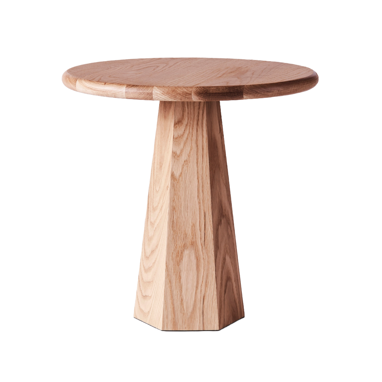 HEXAGON side table oak wood