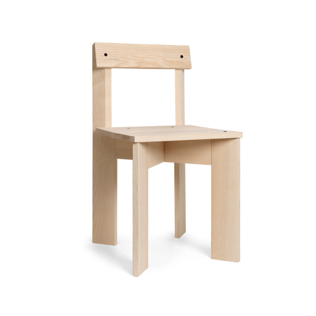 Stoel ARK van essenhout