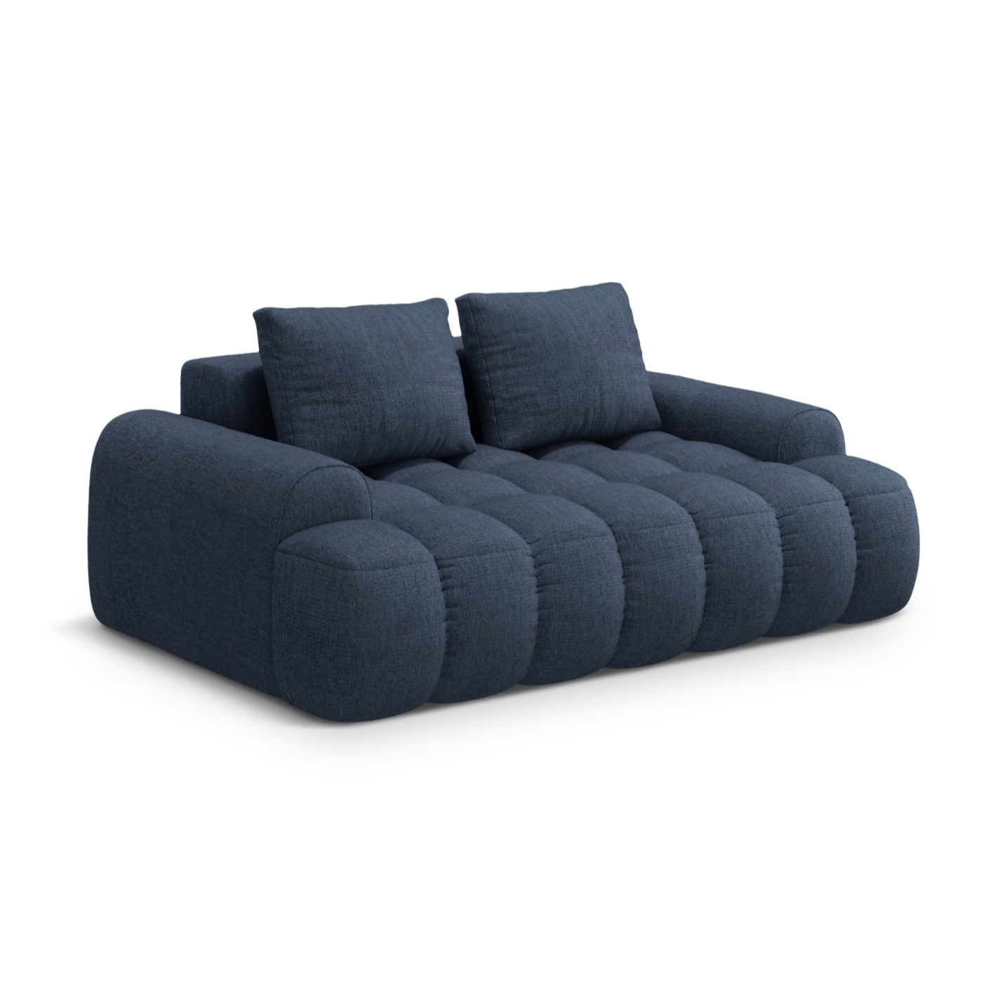 Sofa 2-osobowa LINZ niebieski – Cosmopolitan Design
