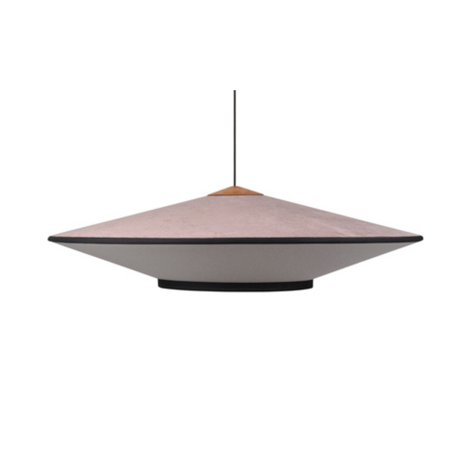 Lampa wisząca CYMBAL pudrowy róż – Forestier