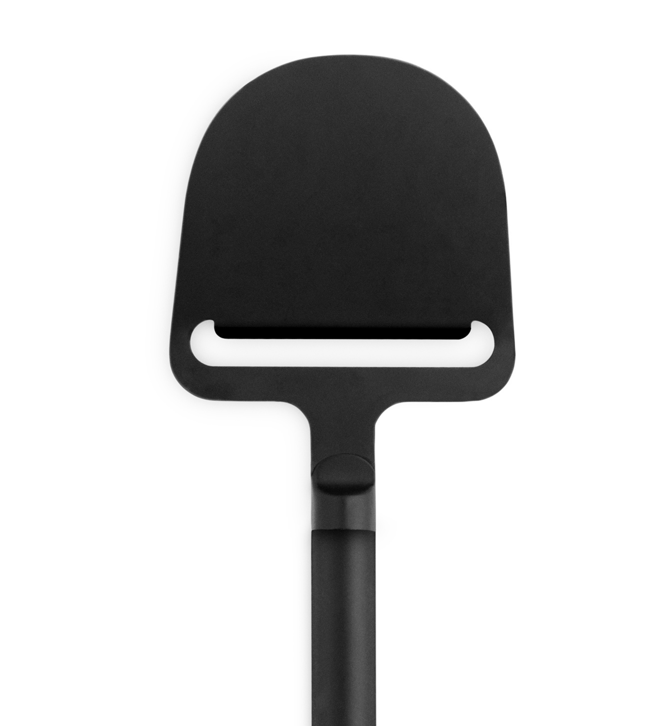 Zwarte kaaslepel PEBBLE